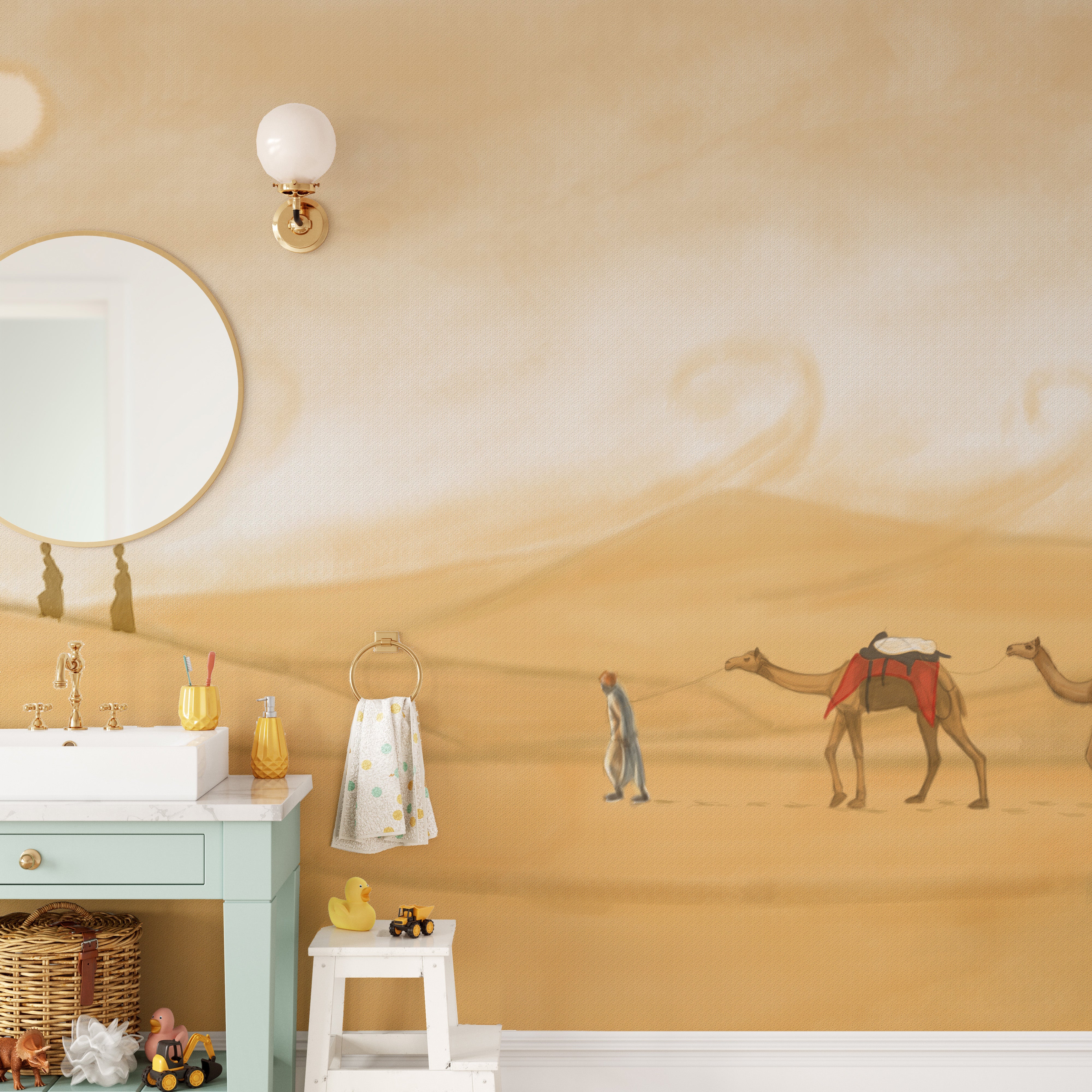 Desert of Rajasthan wallpaper murals - Giffywalls