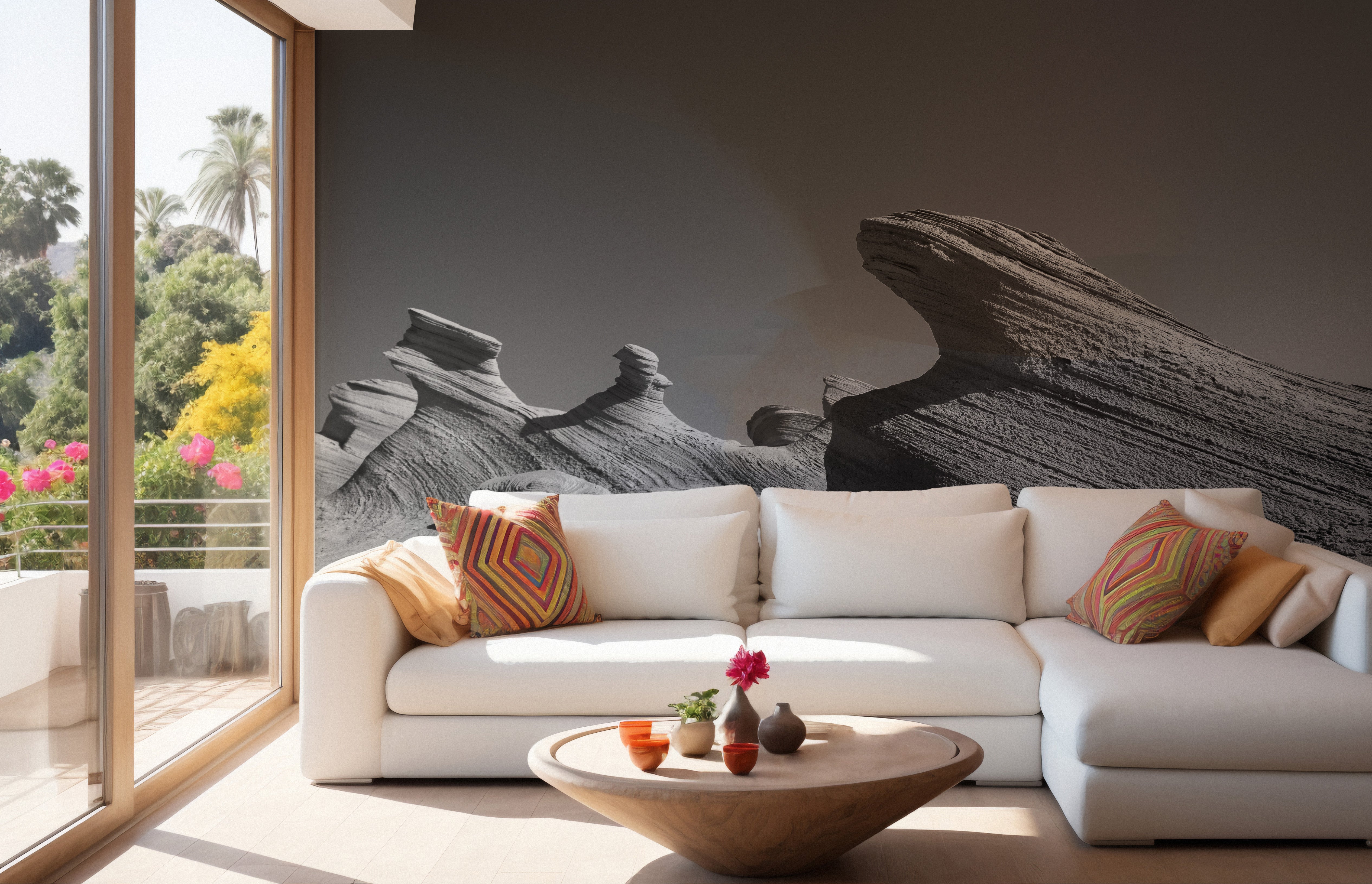 UAE Desert Rock Wallpaper murals - Giffywalls