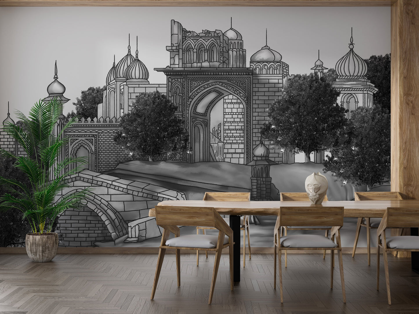 Mughal Mansion Wallpaper Murals - Giffywalls