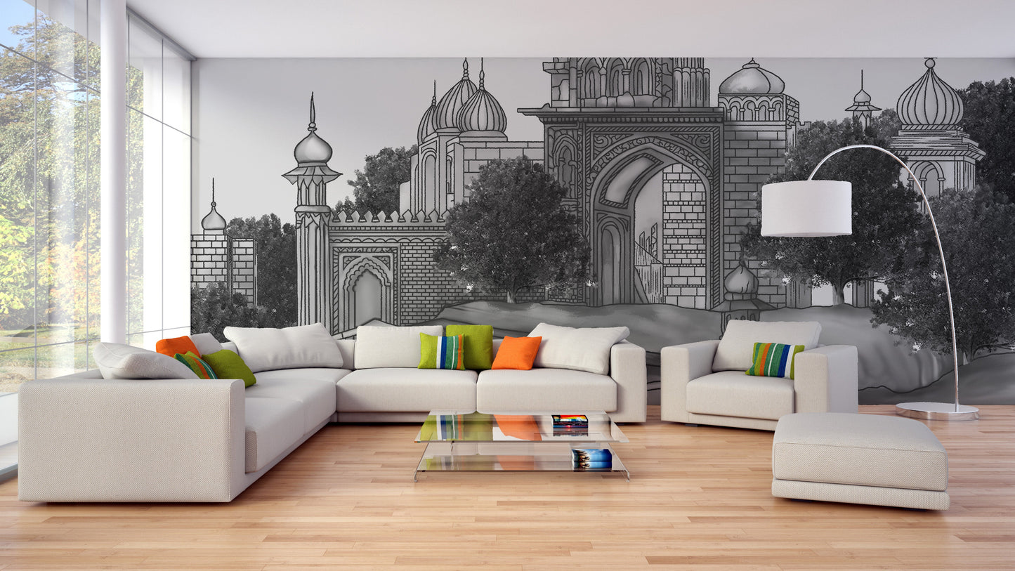 Mughal Mansion Wallpaper Murals - Giffywalls