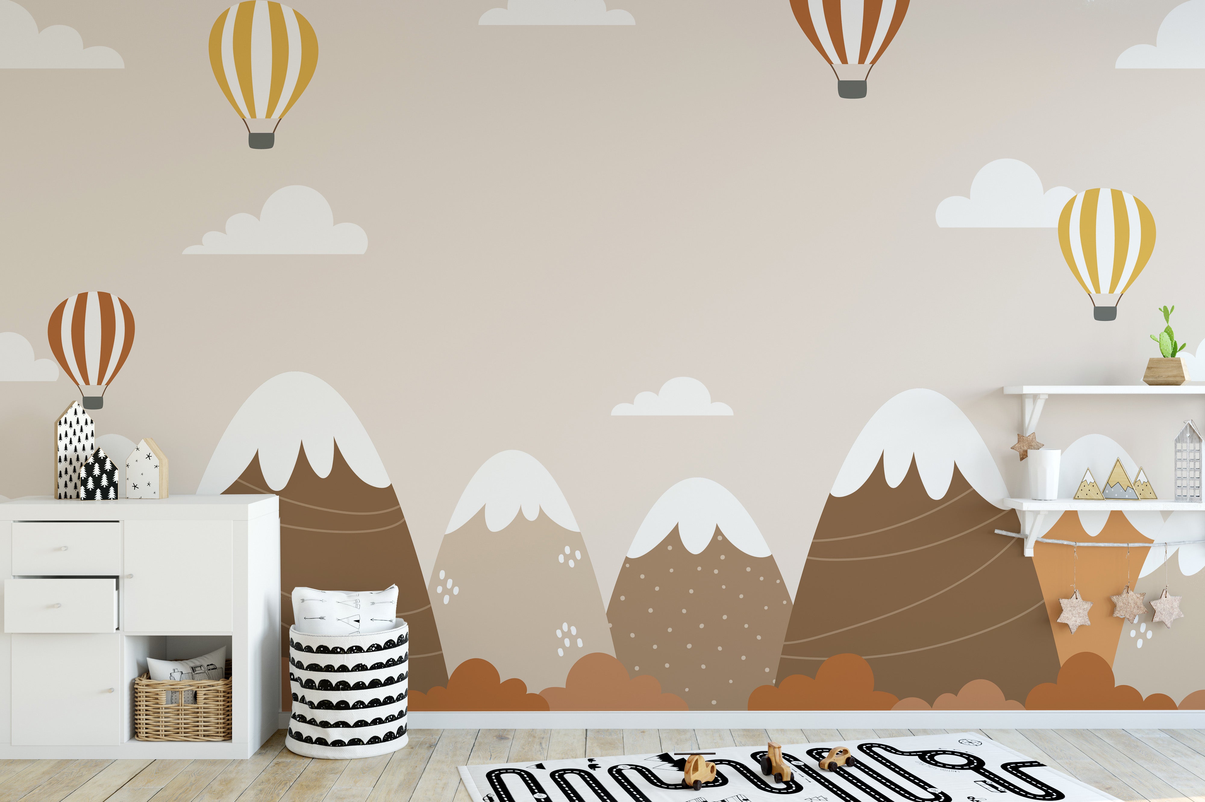 Colorful Mountain Wallpaper Murals - Giffywalls