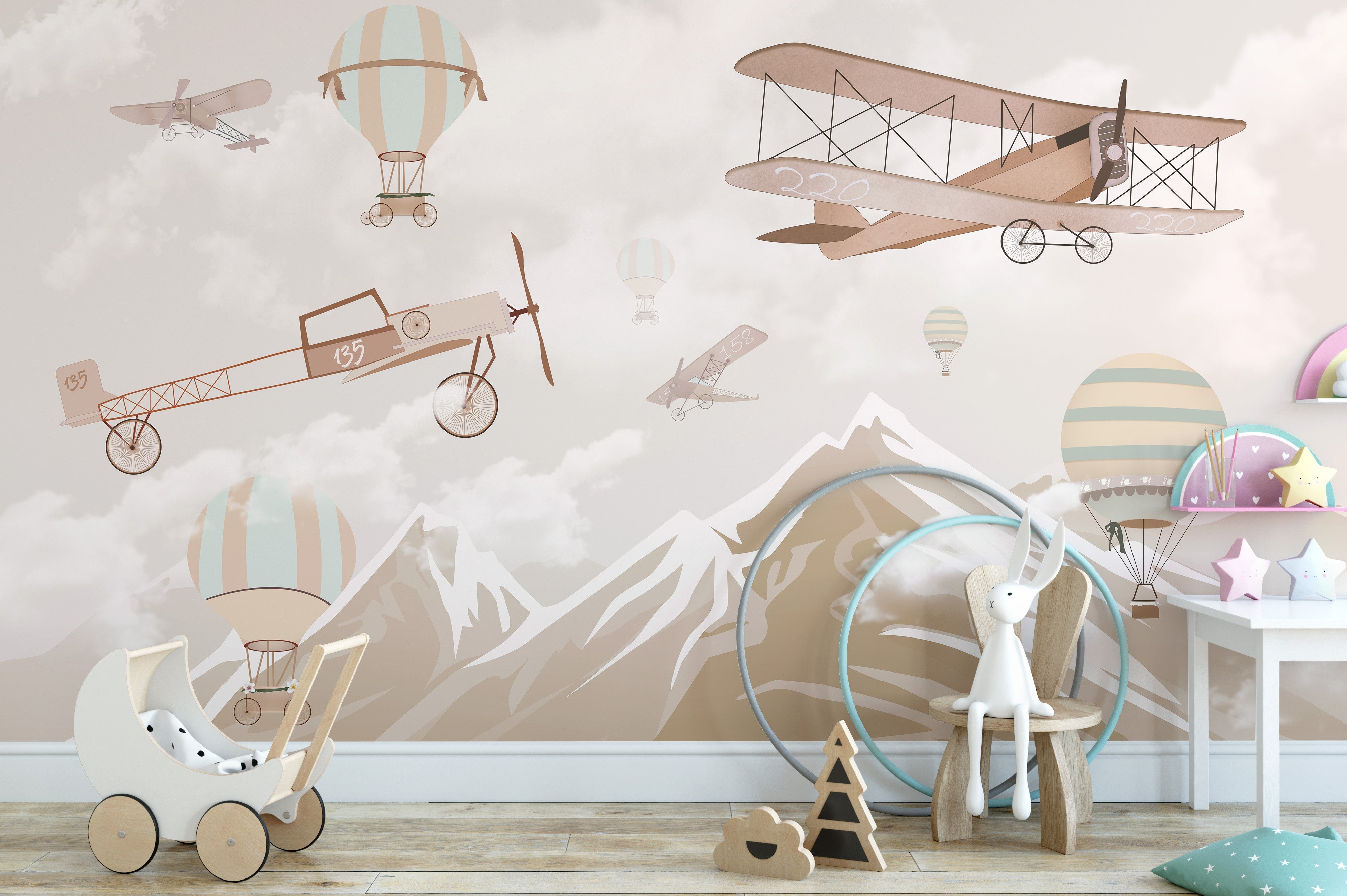 Air Plane on Mountain Wallpaper - Giffywalls