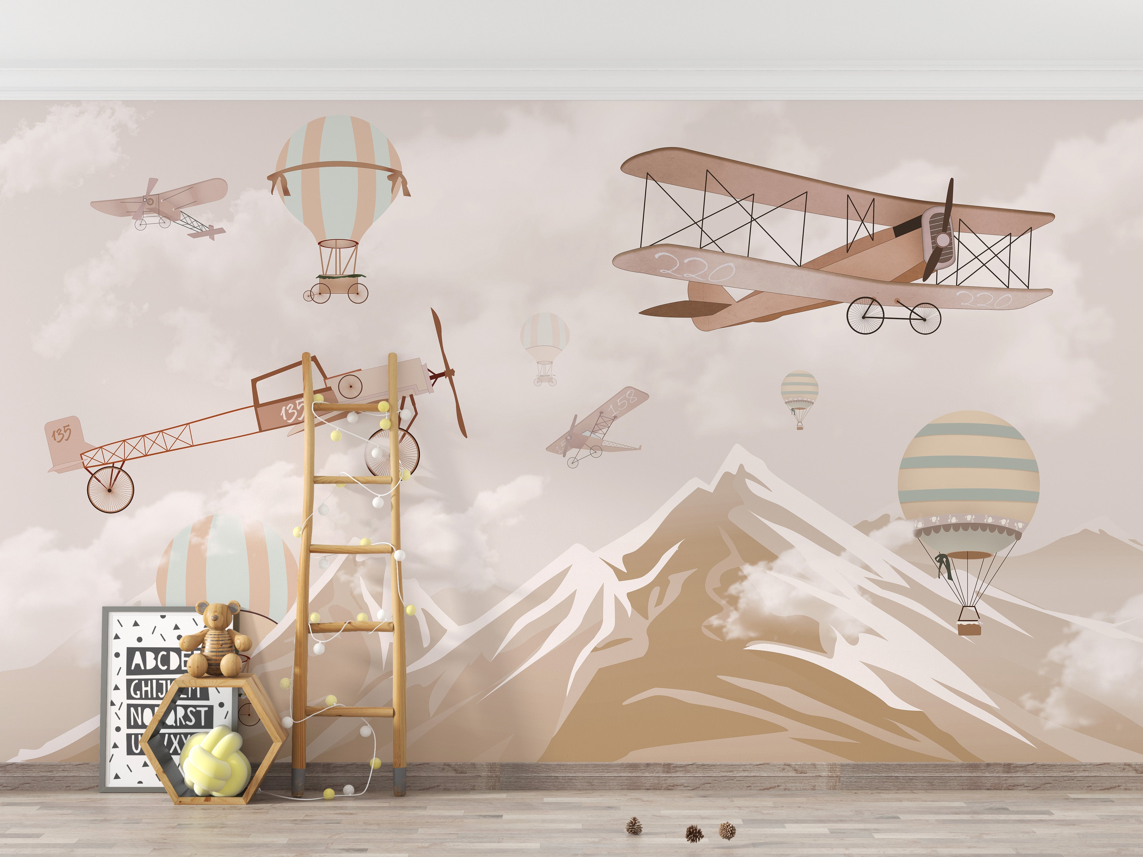 Air Plane on Mountain Wallpaper - Giffywalls