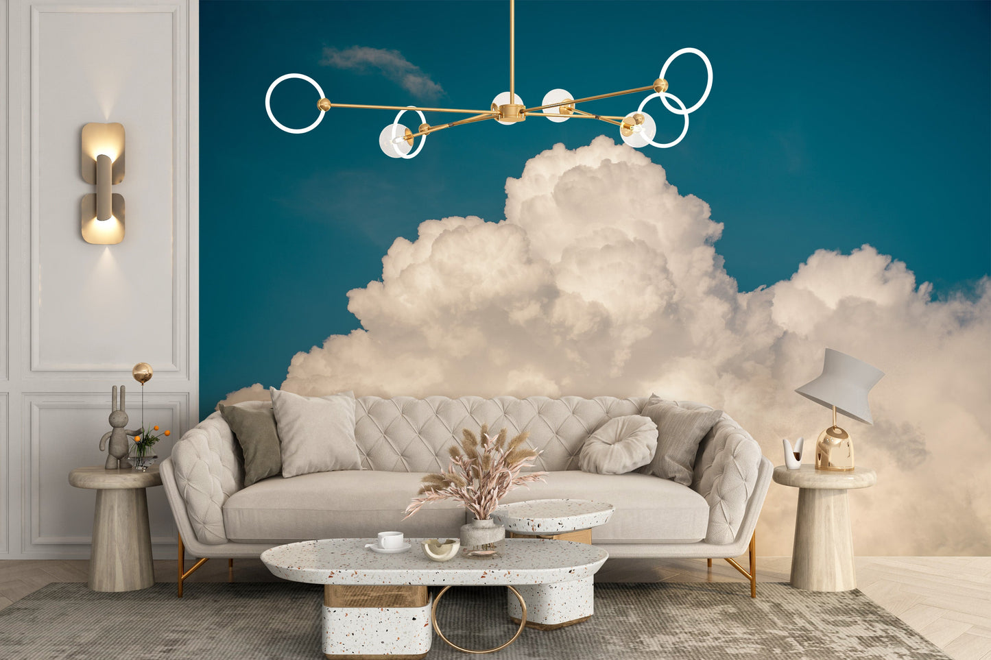 Clouds In The Sky Wallpaper Murals - Giffywalls