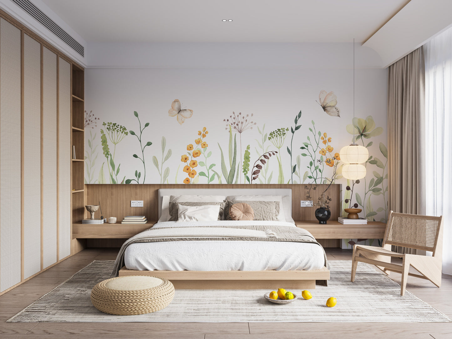 Watercolor Flower Wallpaper Murals - Giffywalls