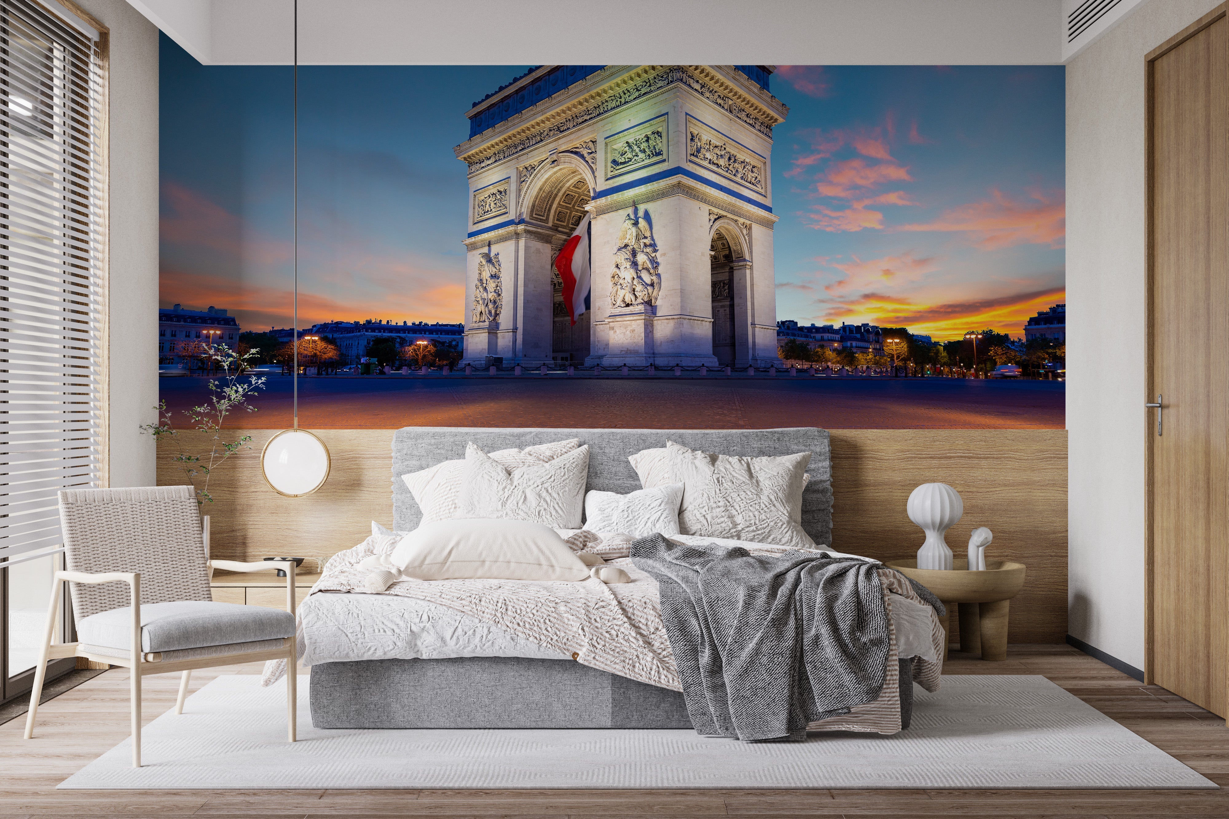 Paris Night Wallpaper Mural