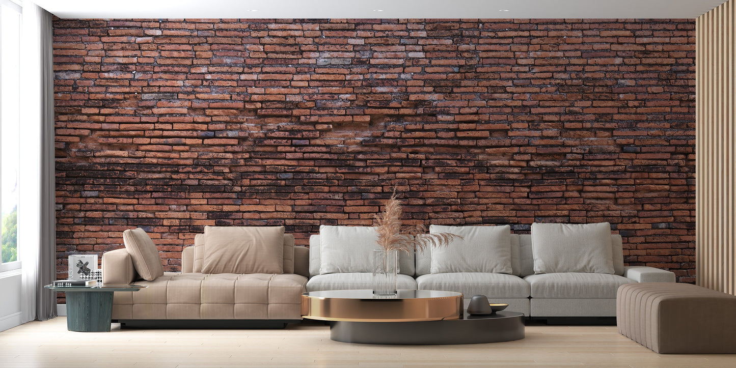 old rustic brick wallpaper for walls