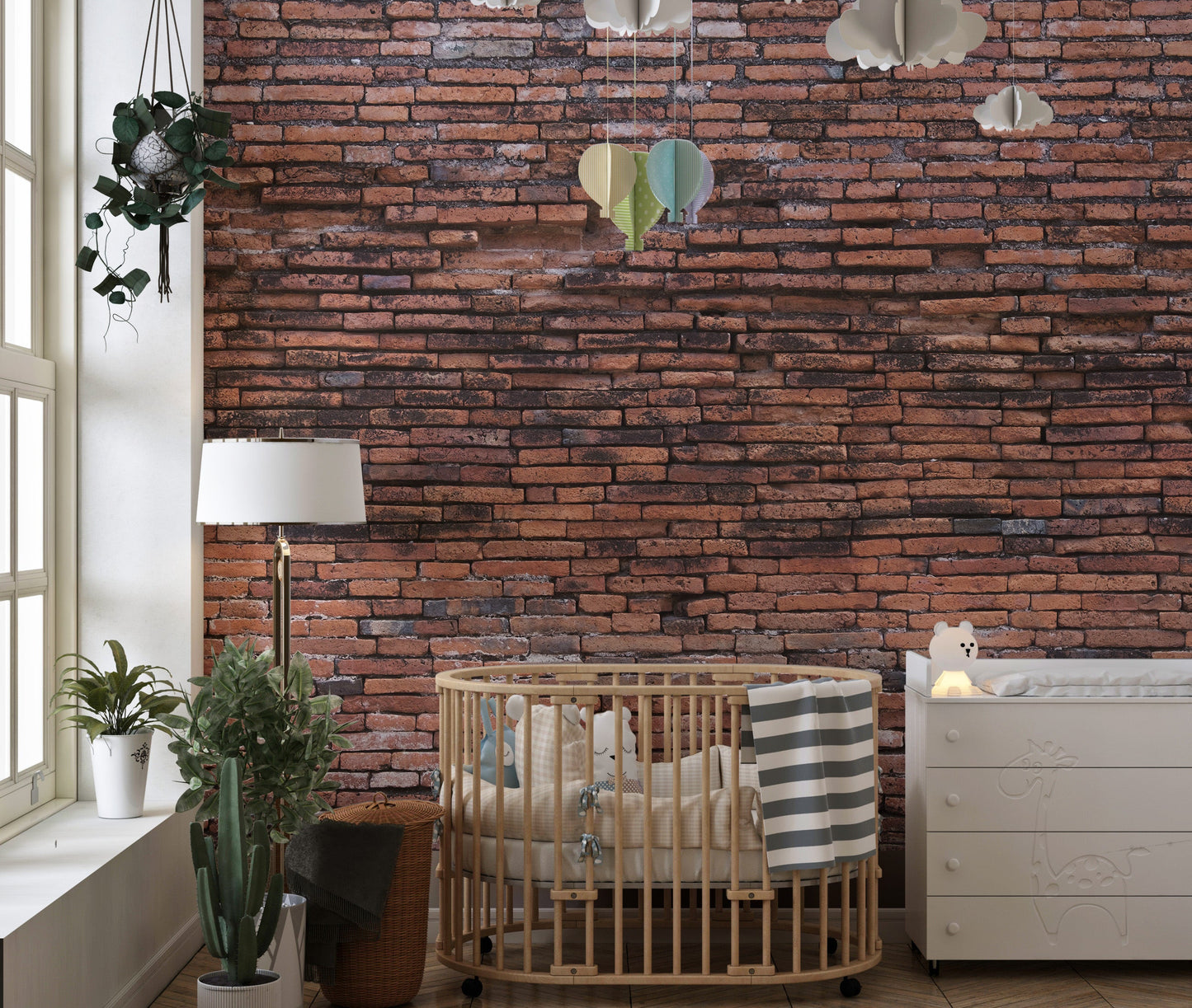 Old Rustic Brick Wall Wallpaper Murals - Giffywalls