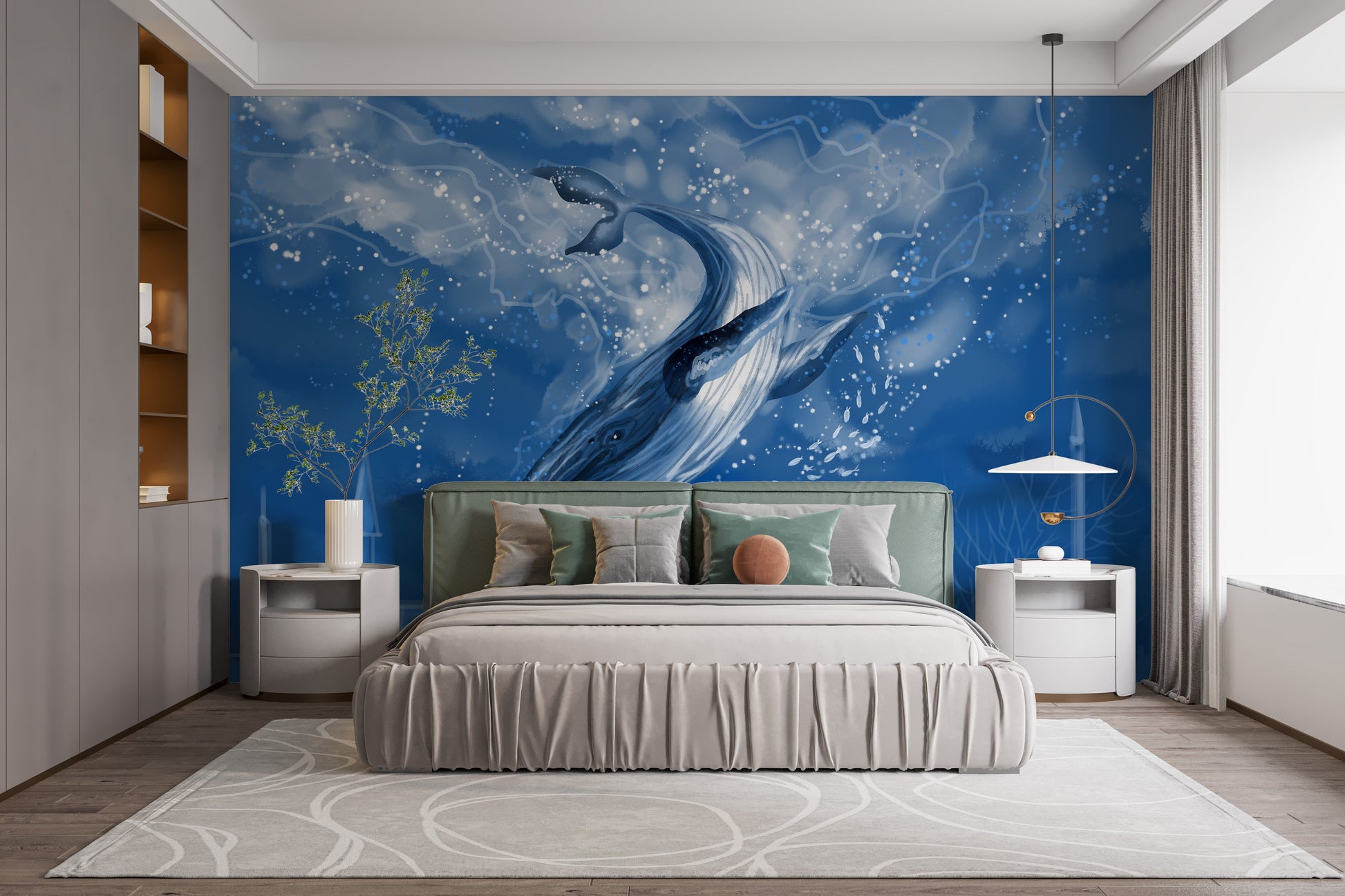 Blue Whale Wallpaper Murals - Giffywalls