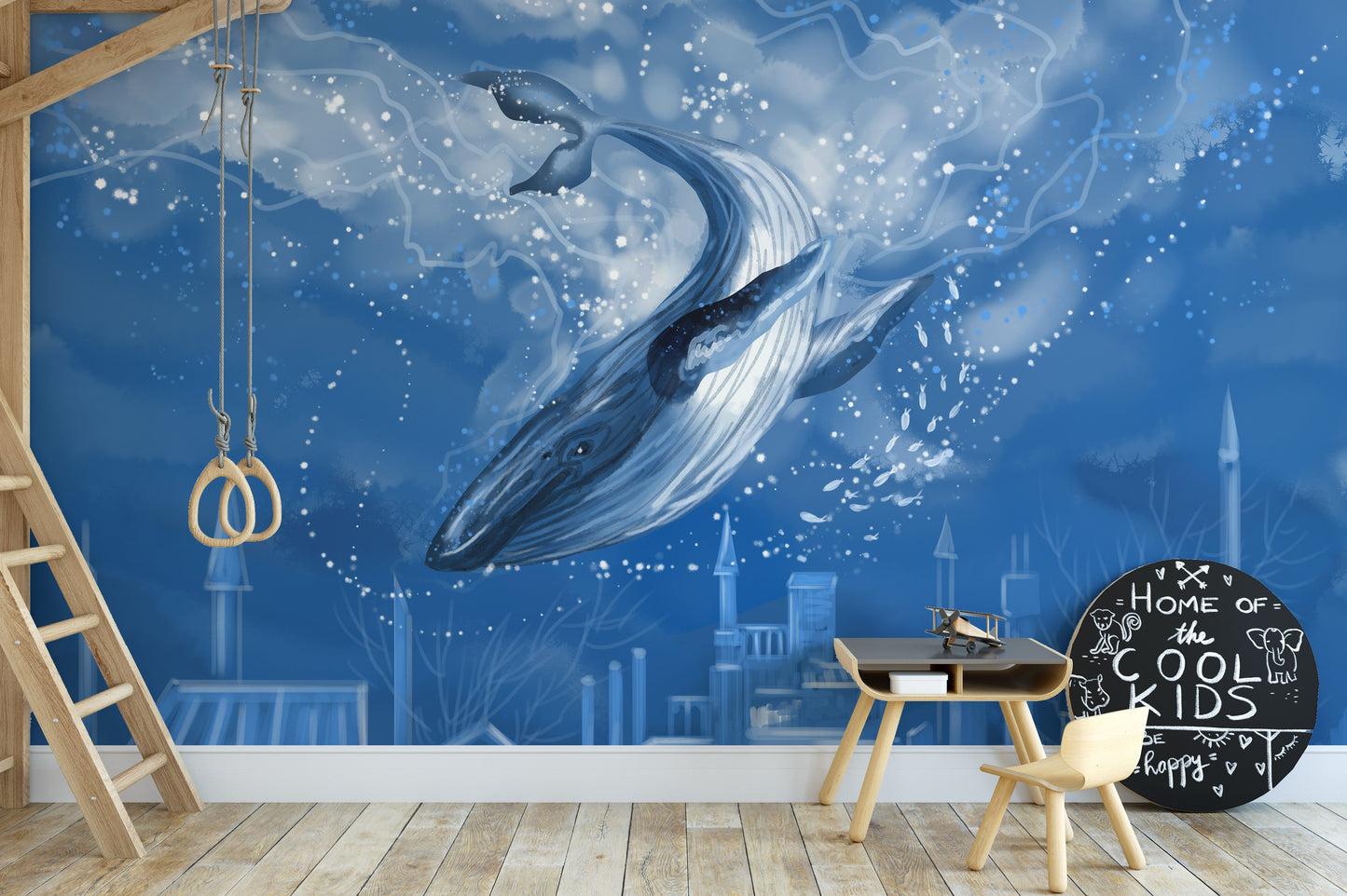 Blue Whale Wallpaper Murals - Giffywalls