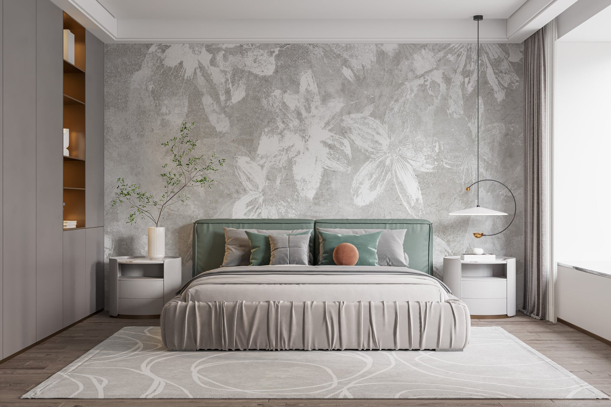 Rustic White Flower Wallpaper Murals - Giffywalls