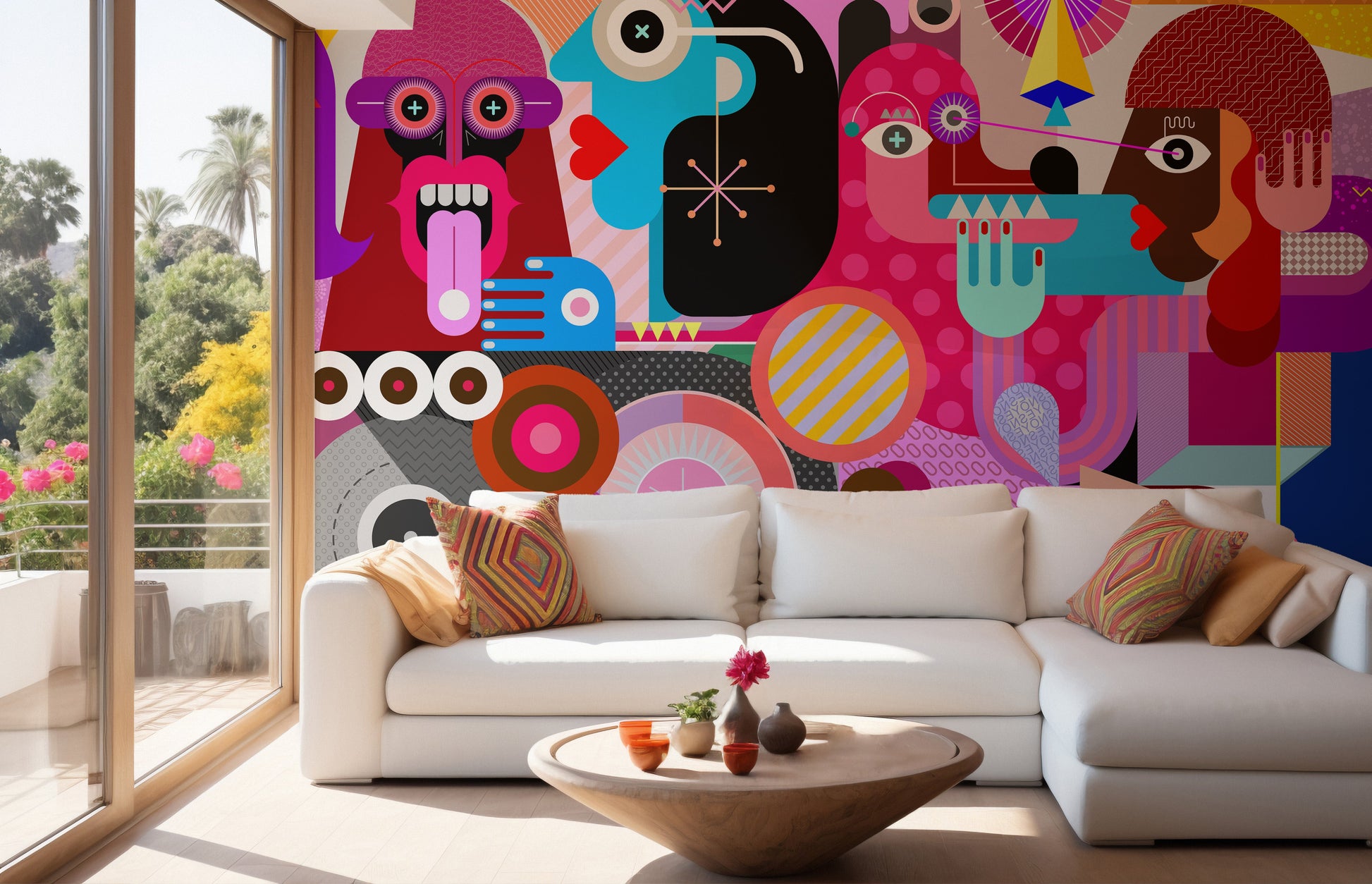 Abstract Wall Murals
