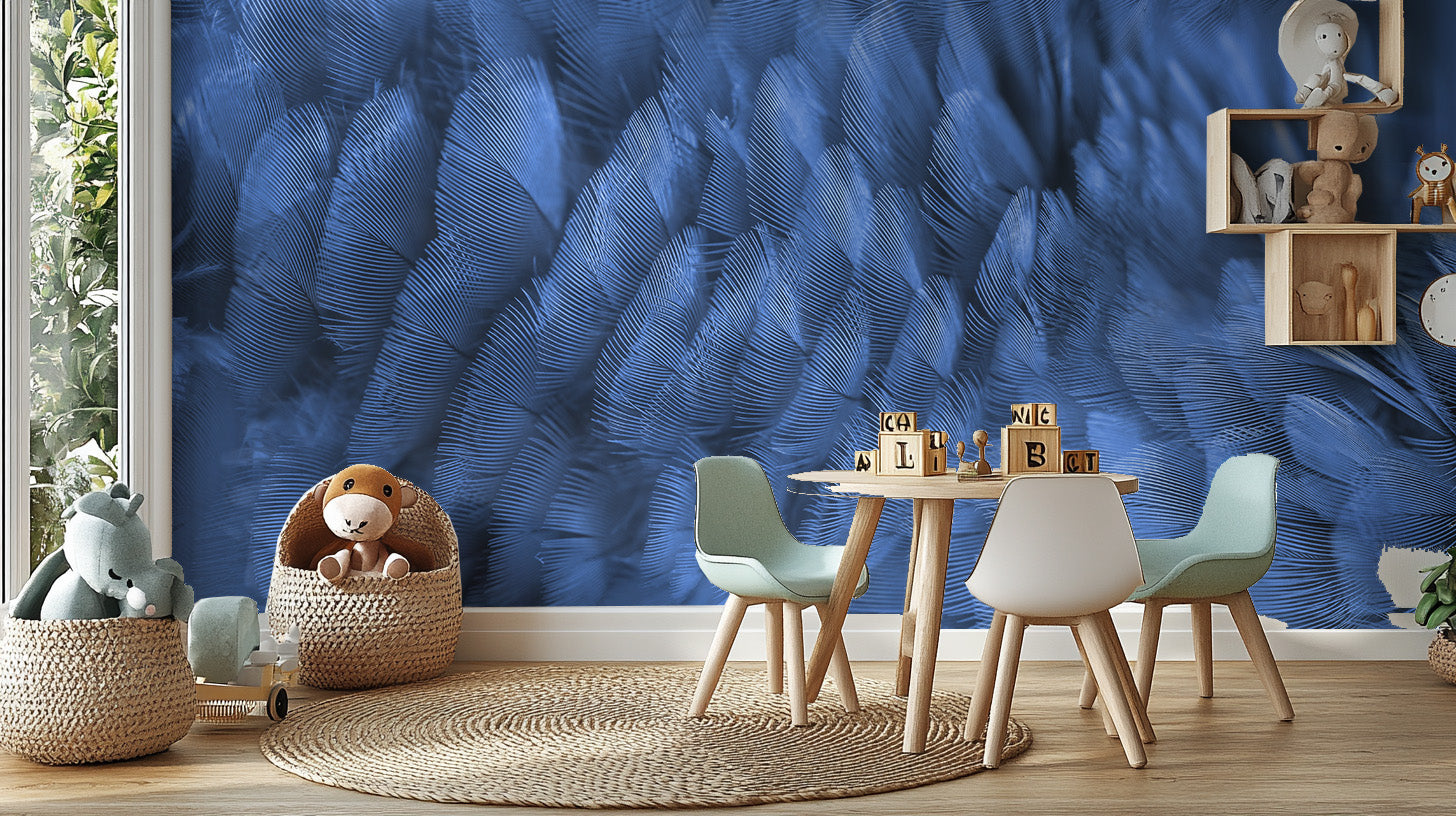 Tropical Feather Wall Mural
