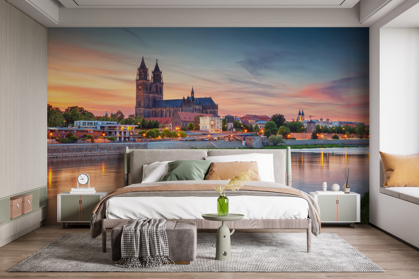 Magdeburg Elbe River Decor
