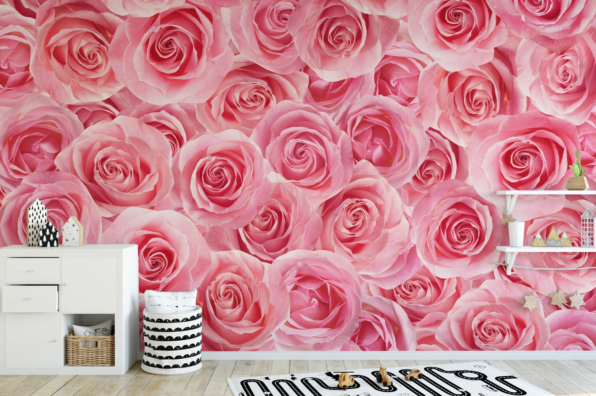 Floral peel and Stick Wallpaper - Giffywalls