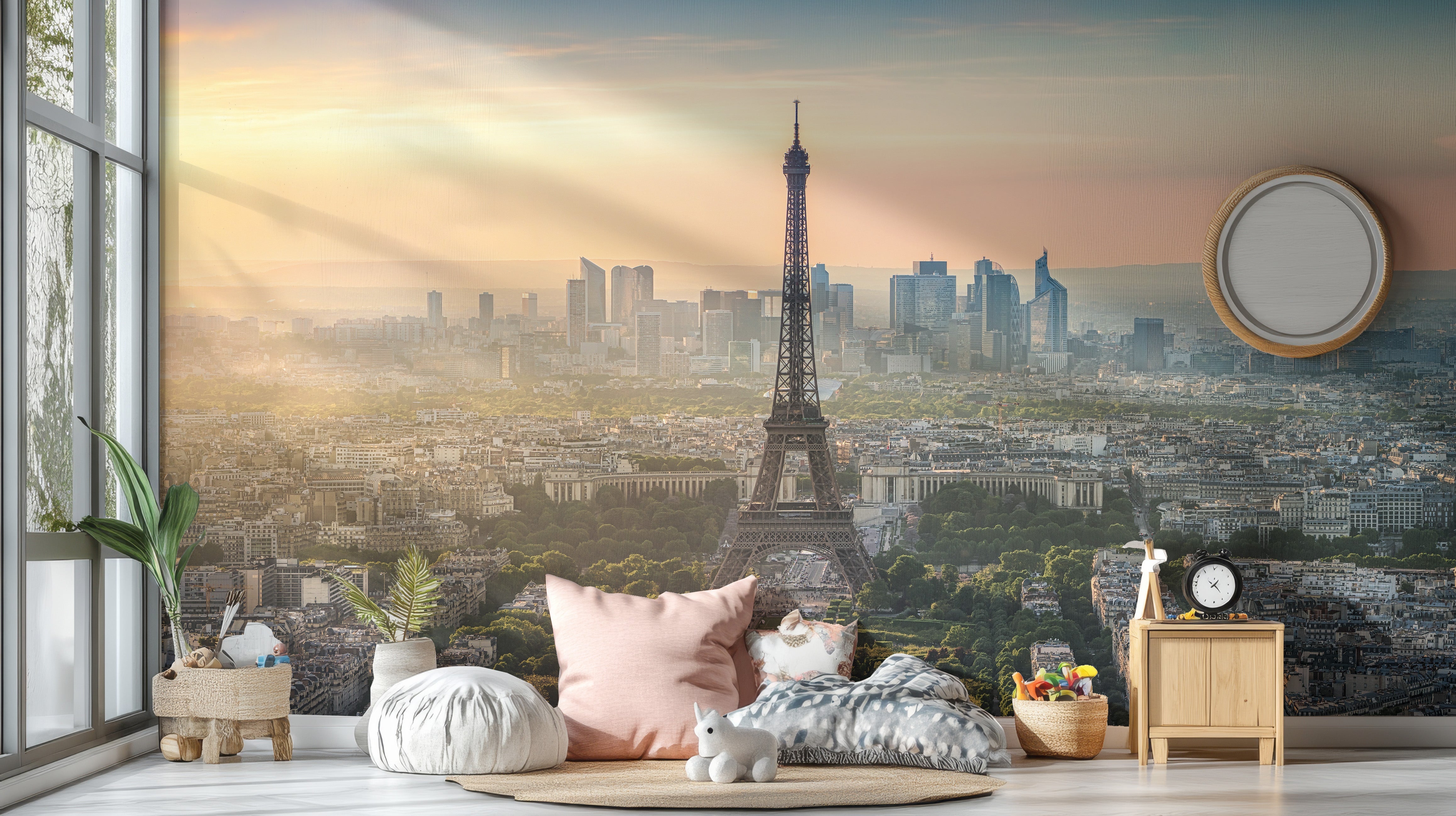 Paris City Eiffel Tower Wallpaper For Walls - Giffywalls