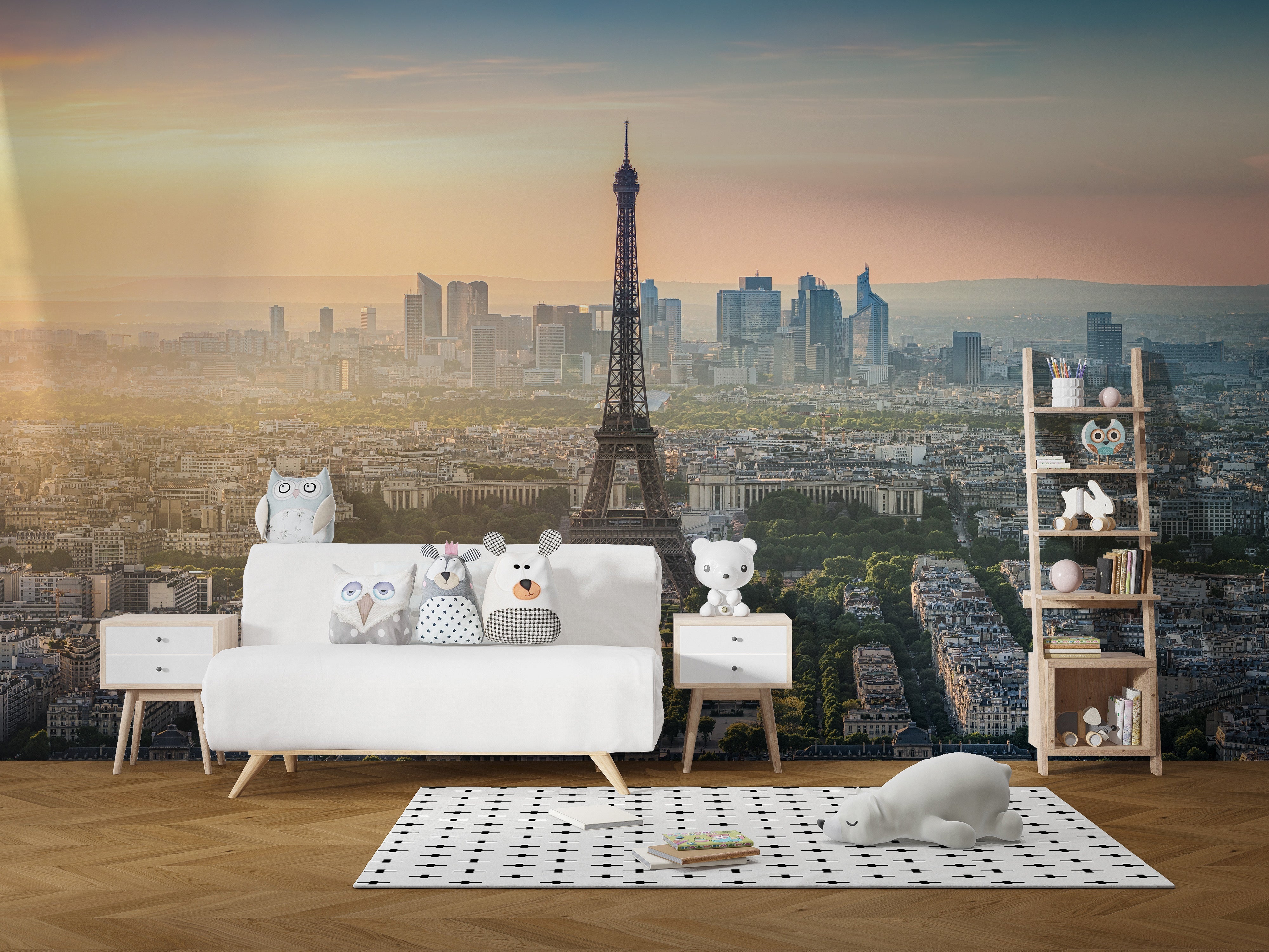 Paris City Eiffel Tower Wallpaper For Walls - Giffywalls