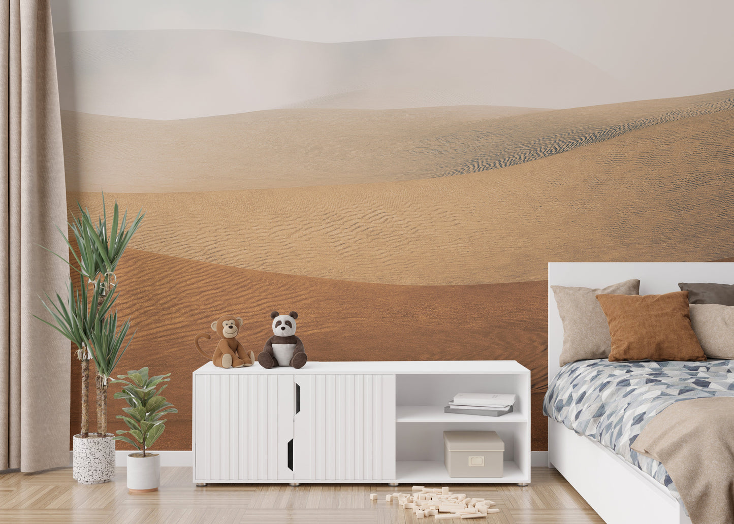 Dramatic Sandstorm Wall Art