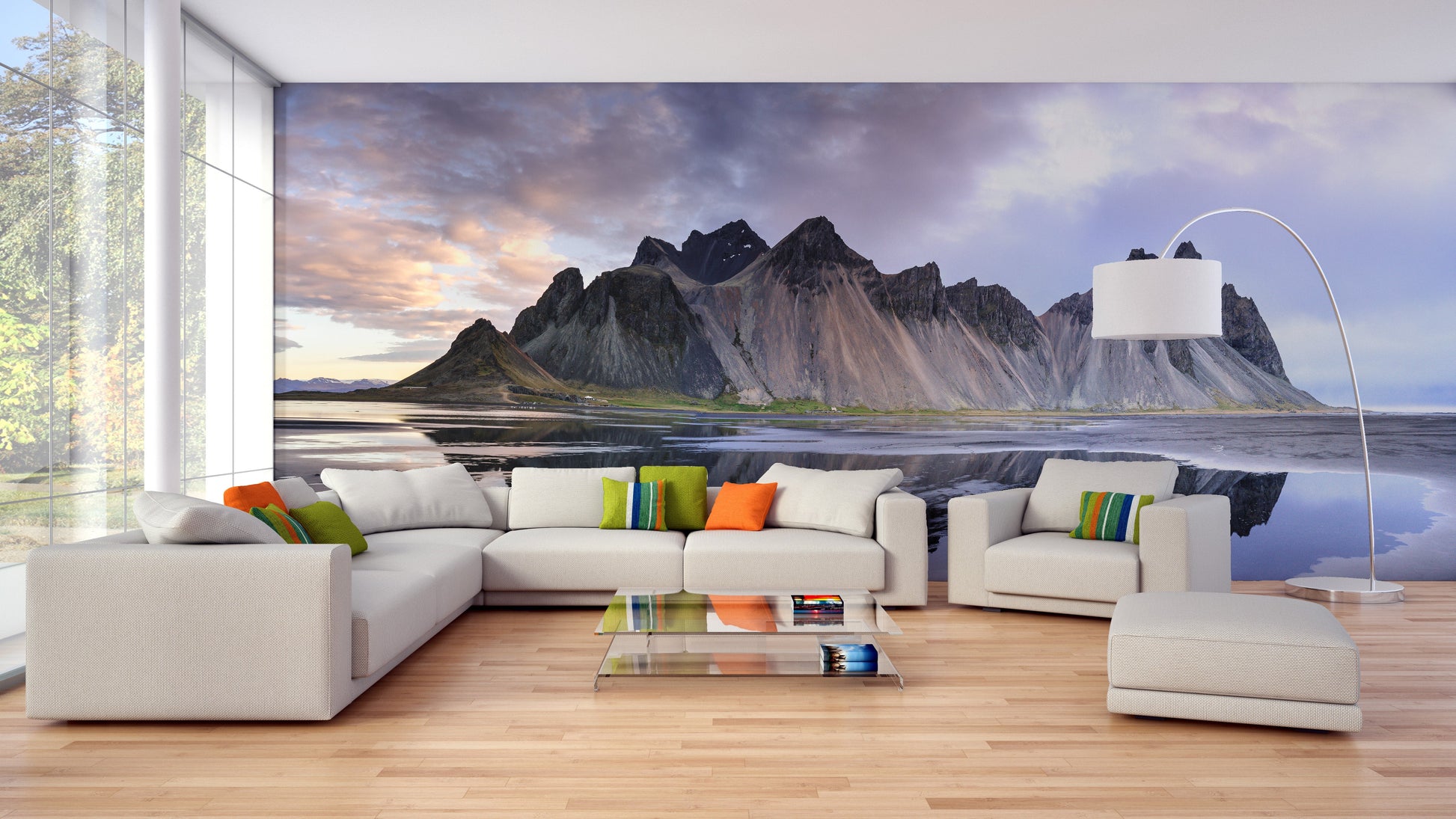 Sand Dunes Stokksnes Icelandic Wall Mural - Giffywalls