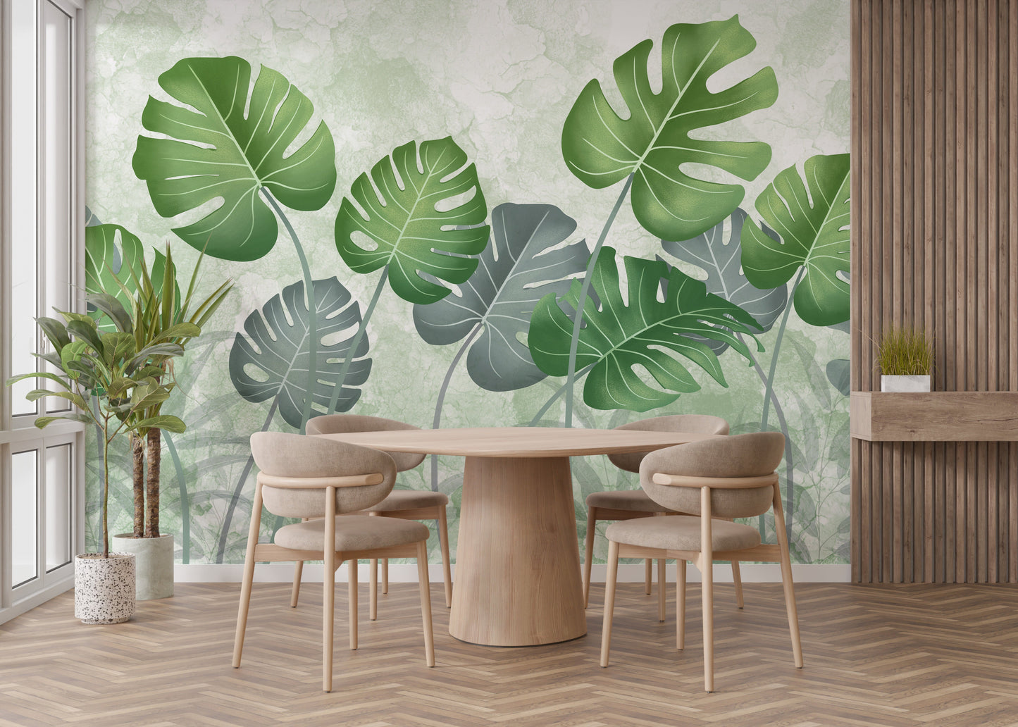 Best Tropical Wild Trees Wallpaper Wall Mural - Giffywalls