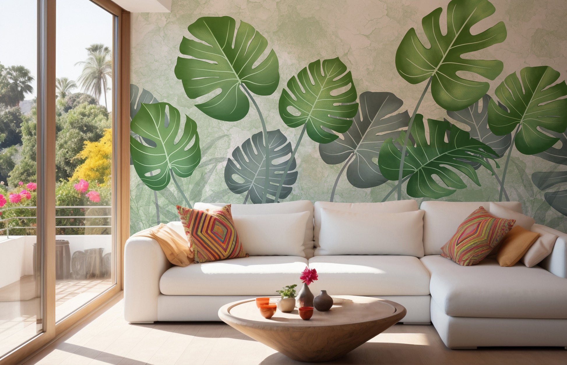 Best Tropical Wild Trees Wallpaper Wall Mural - Giffywalls