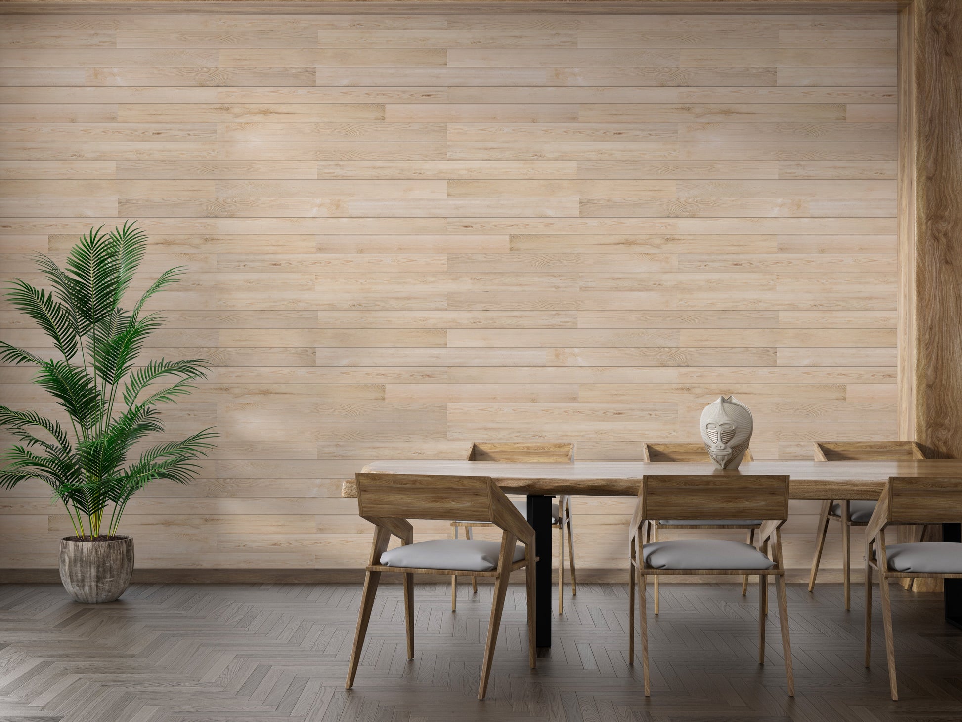 Wood Textures Oak Surface Removable Wallpaper - Giffywalls