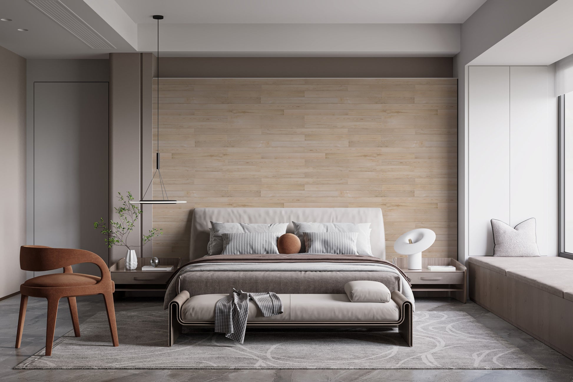 Wood Textures Oak Surface Removable Wallpaper - Giffywalls