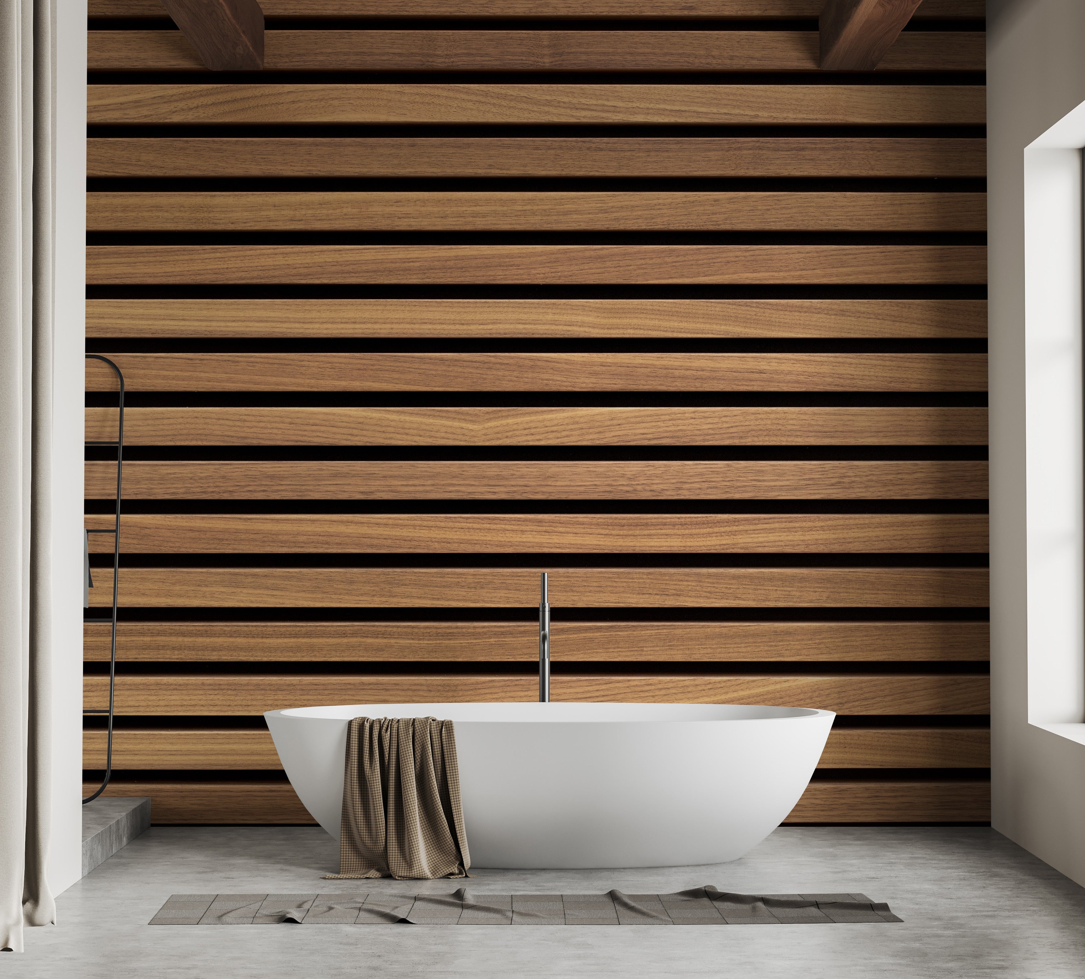 Horizontal Stripes Wood Various Design Wallpaper - Giffywalls