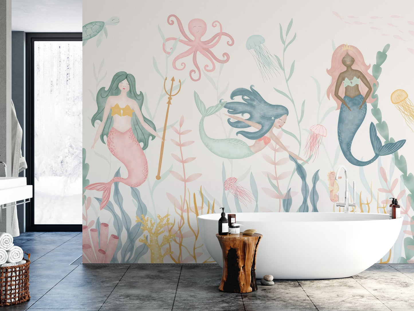 Dreamy Aquatic Ballet Wallpaper - Giffywalls