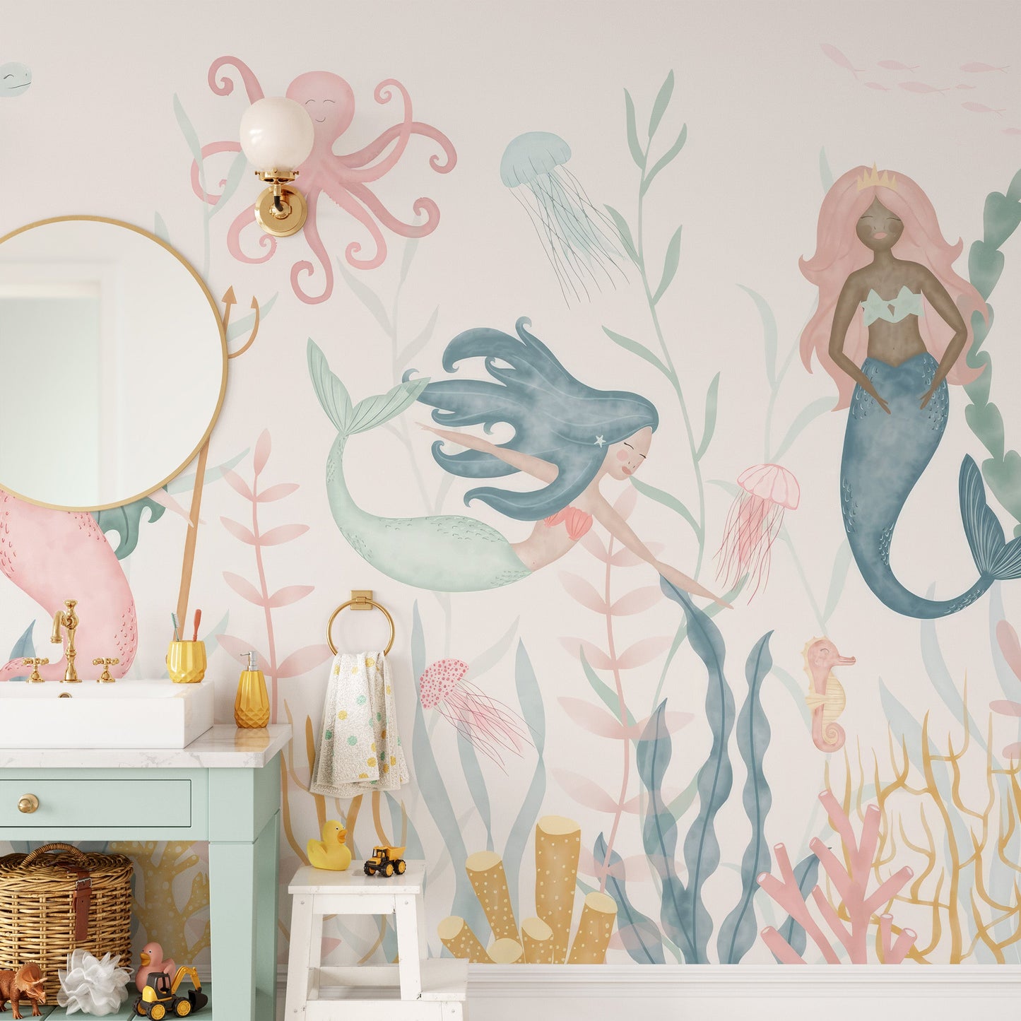 Dreamy Aquatic Ballet Wallpaper - Giffywalls