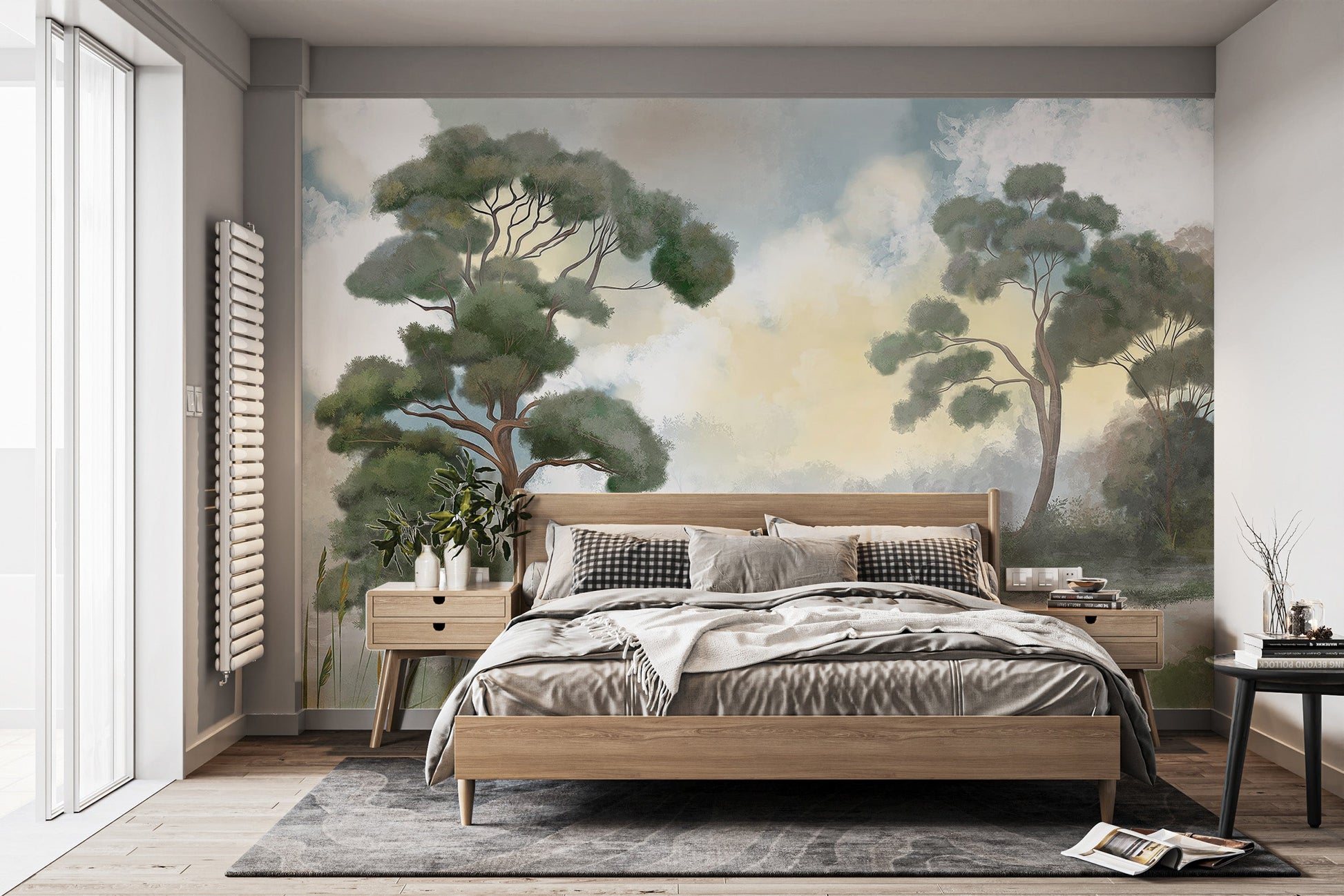 Enduring Woodland Wall Mural - Giffywalls