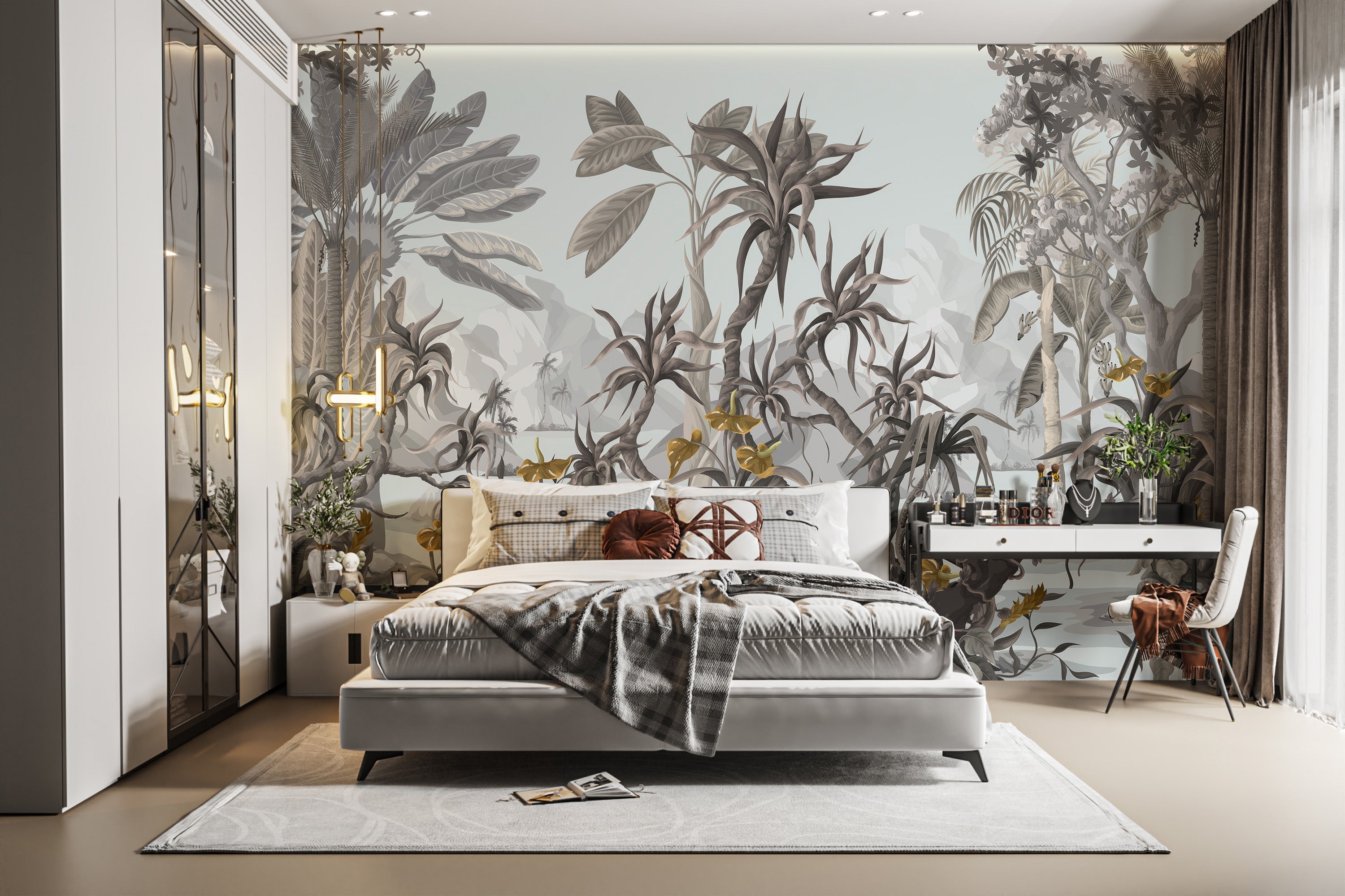 Modern Elysium Wall Mural - Giffywalls