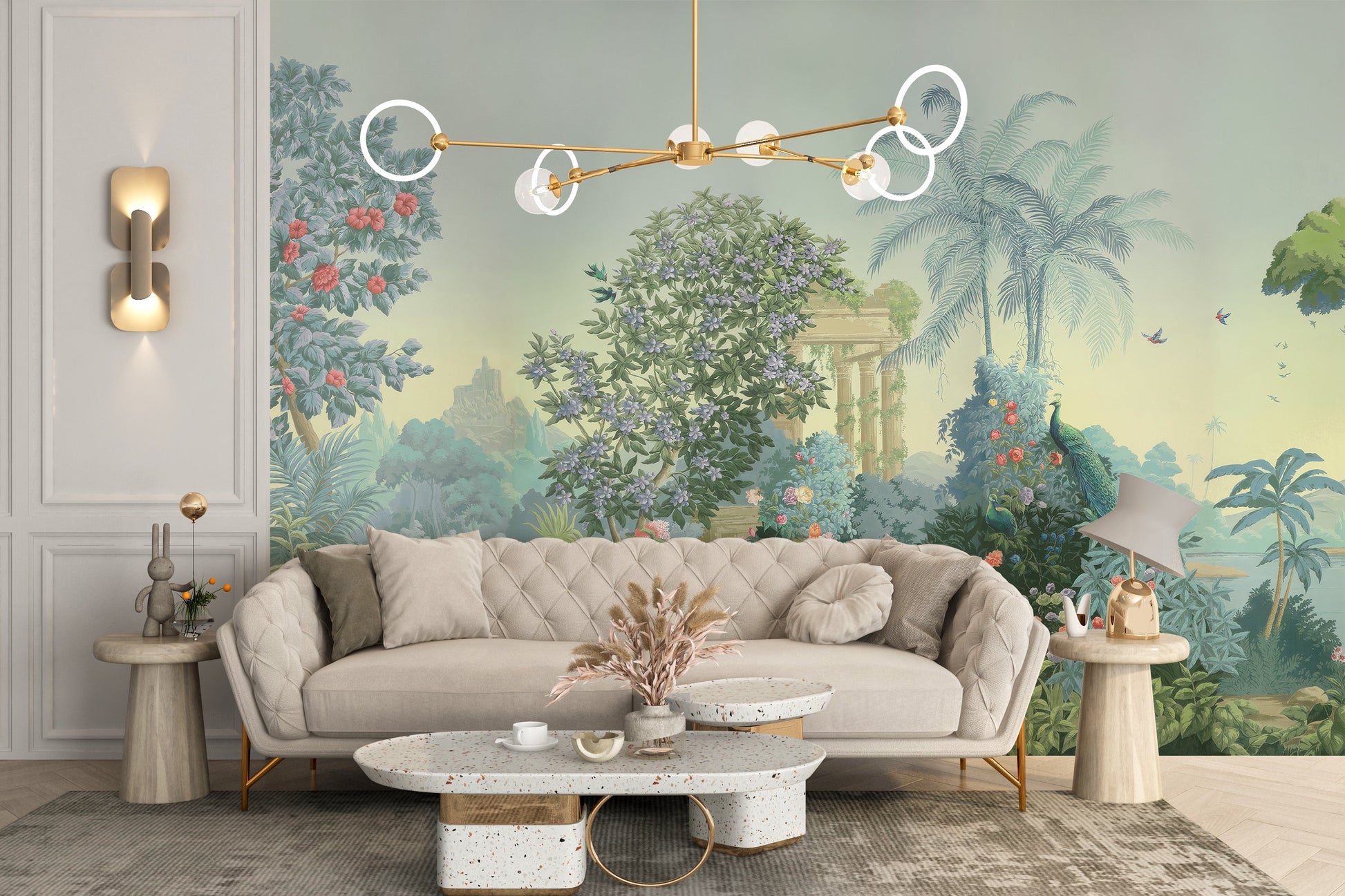 Exotic Paradise Wall Mural - Giffywalls