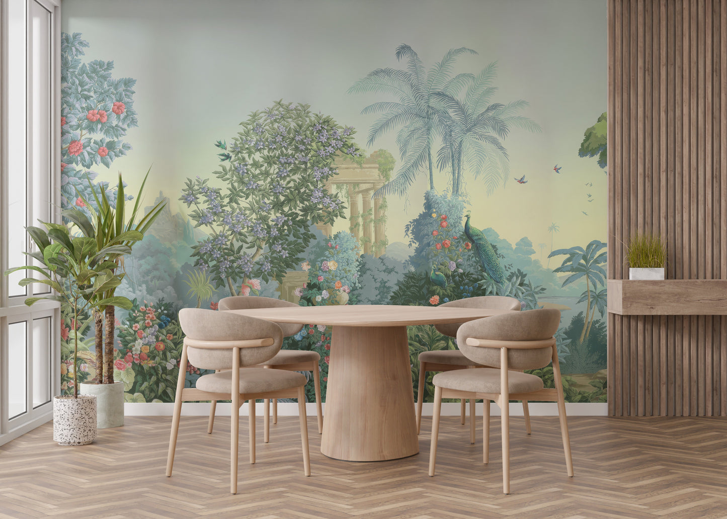 Exotic Paradise Wall Mural - Giffywalls