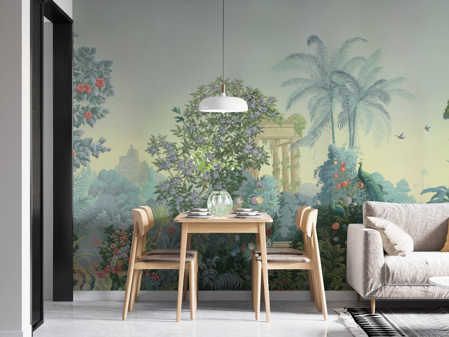 Exotic Paradise Wall Mural - Giffywalls