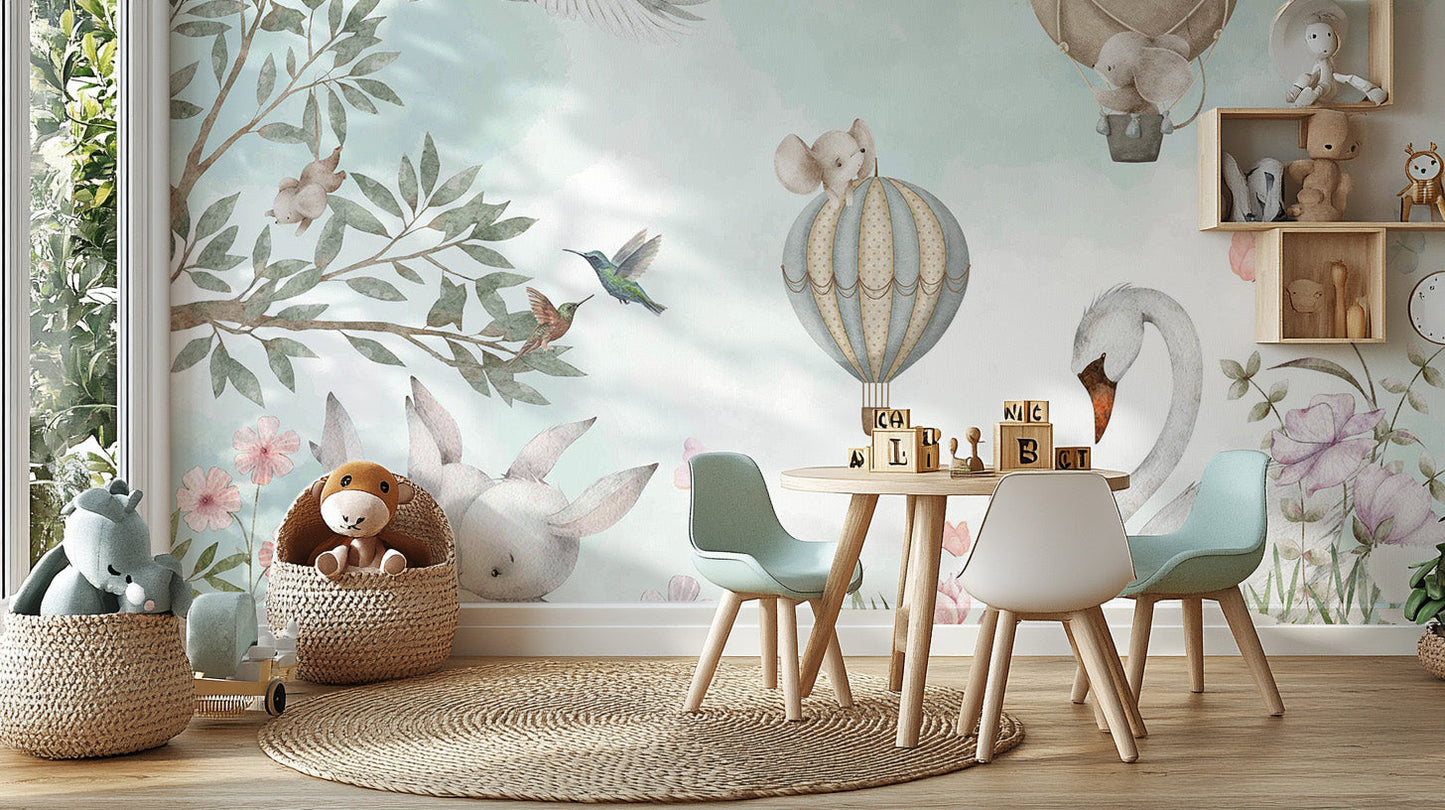 Beautiful Nature Scenery Wall Mural - Giffywalls