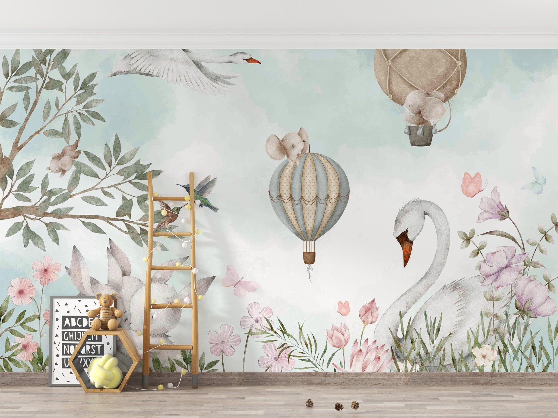 Beautiful Nature Scenery Wall Mural - Giffywalls