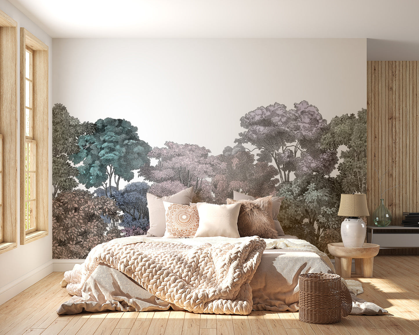 Tree Canopy Wall Mural - Giffywalls