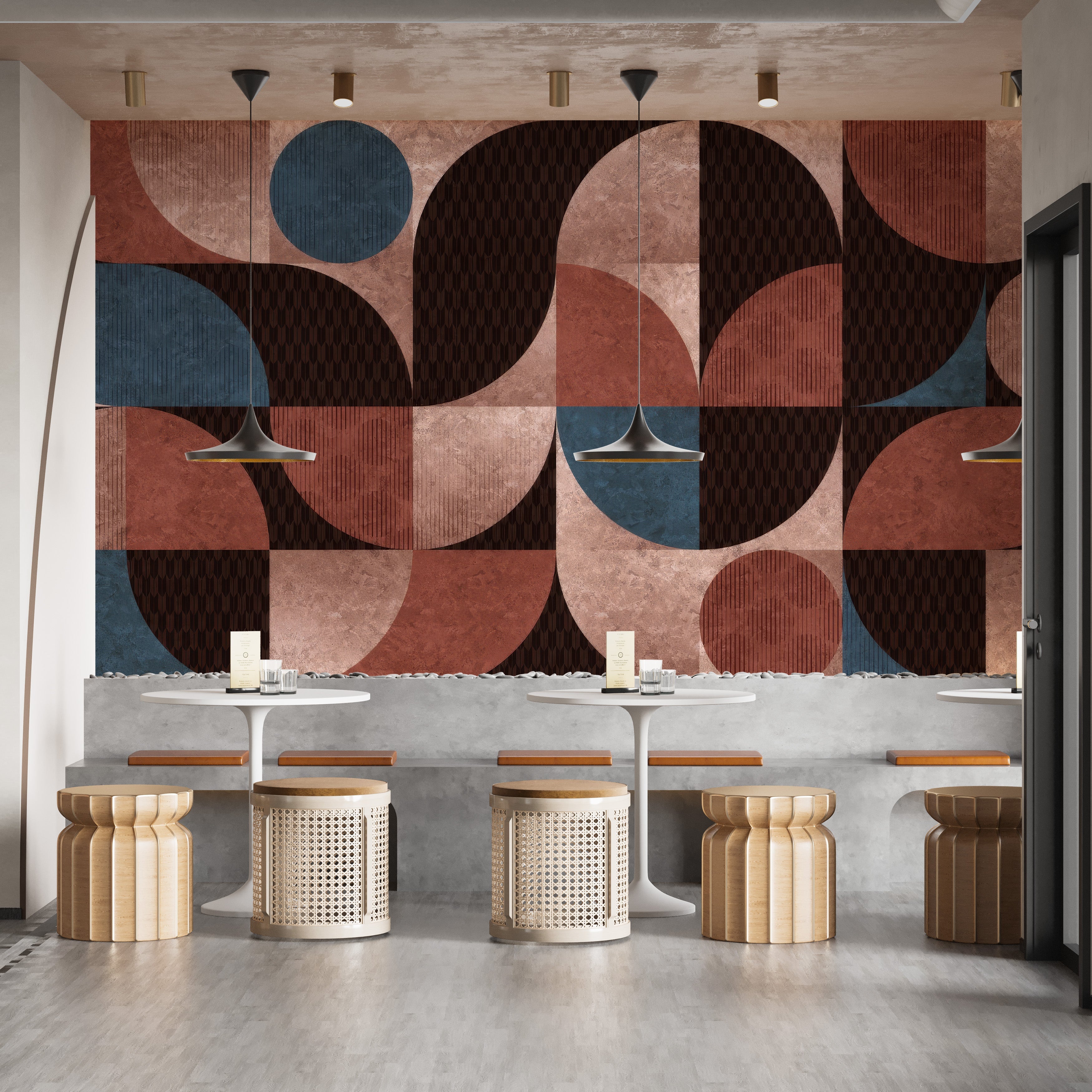 Abstract Harmony Wall Mural - Giffywalls