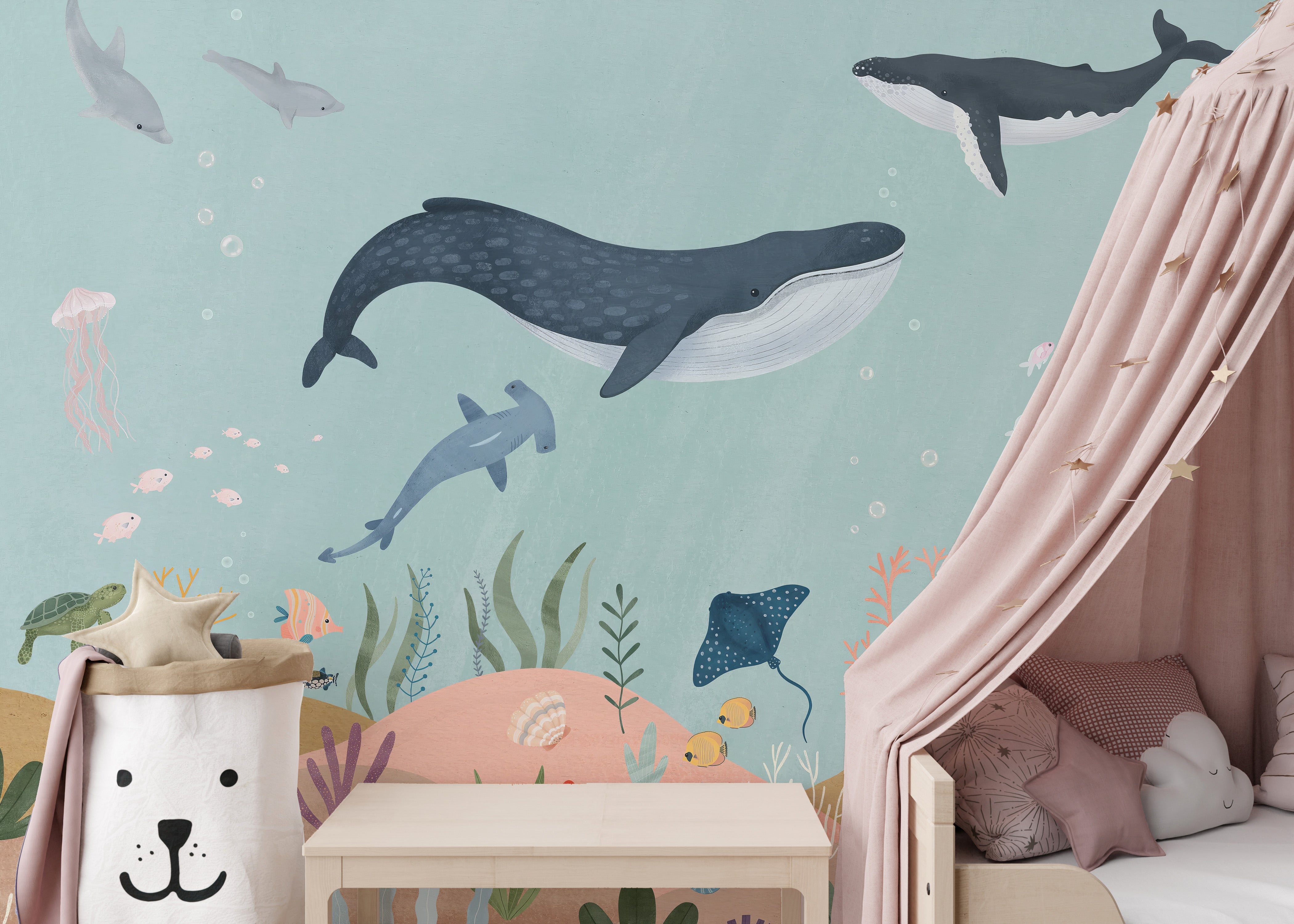 Oceanic Adventure Wall Mural - Giffywalls