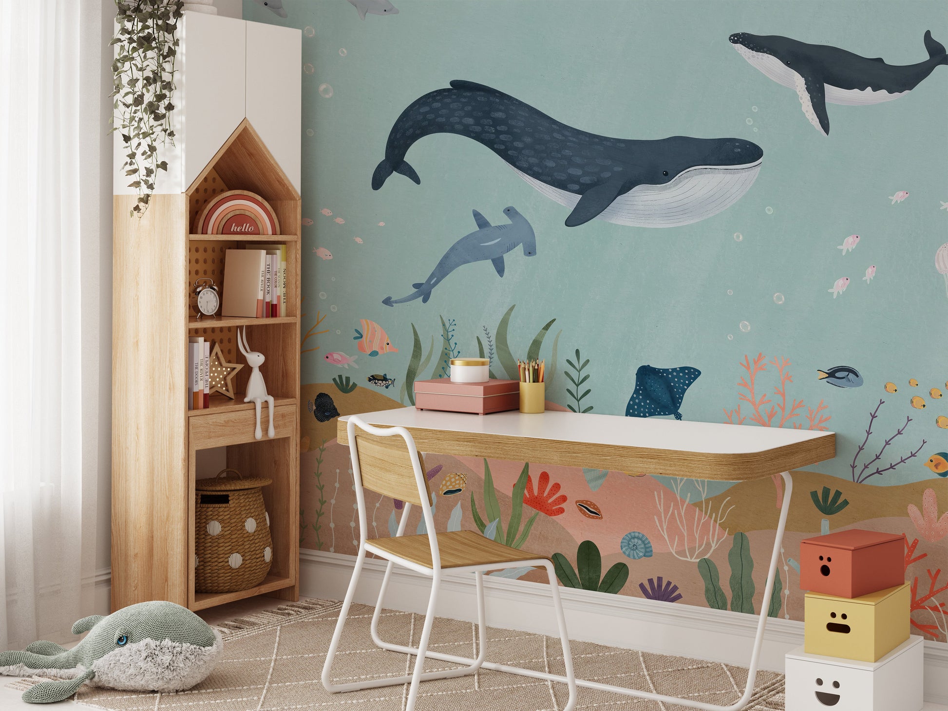 Oceanic Adventure Wall Mural - Giffywalls