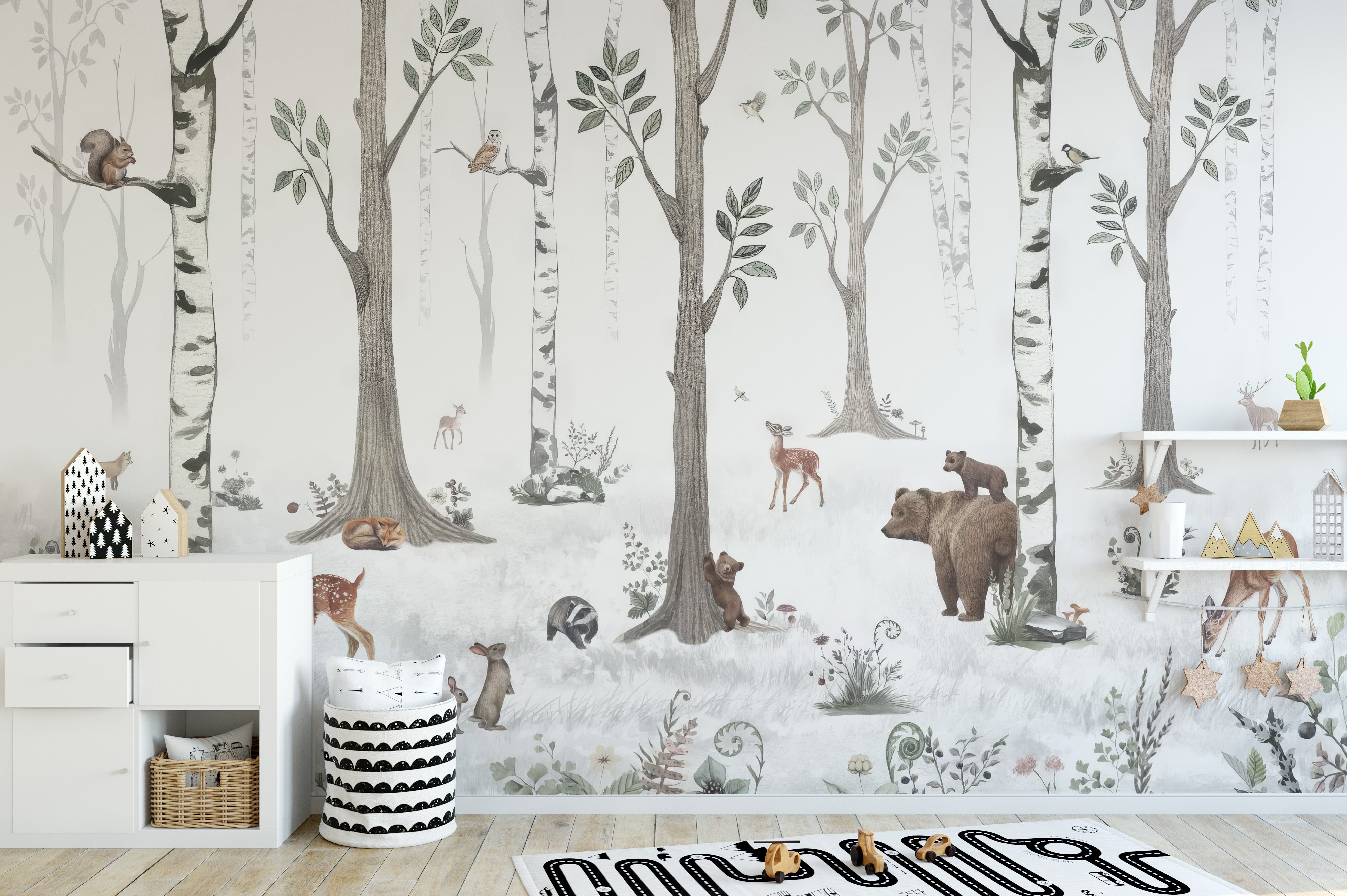 Forest Haven Wall Mural - Giffywalls