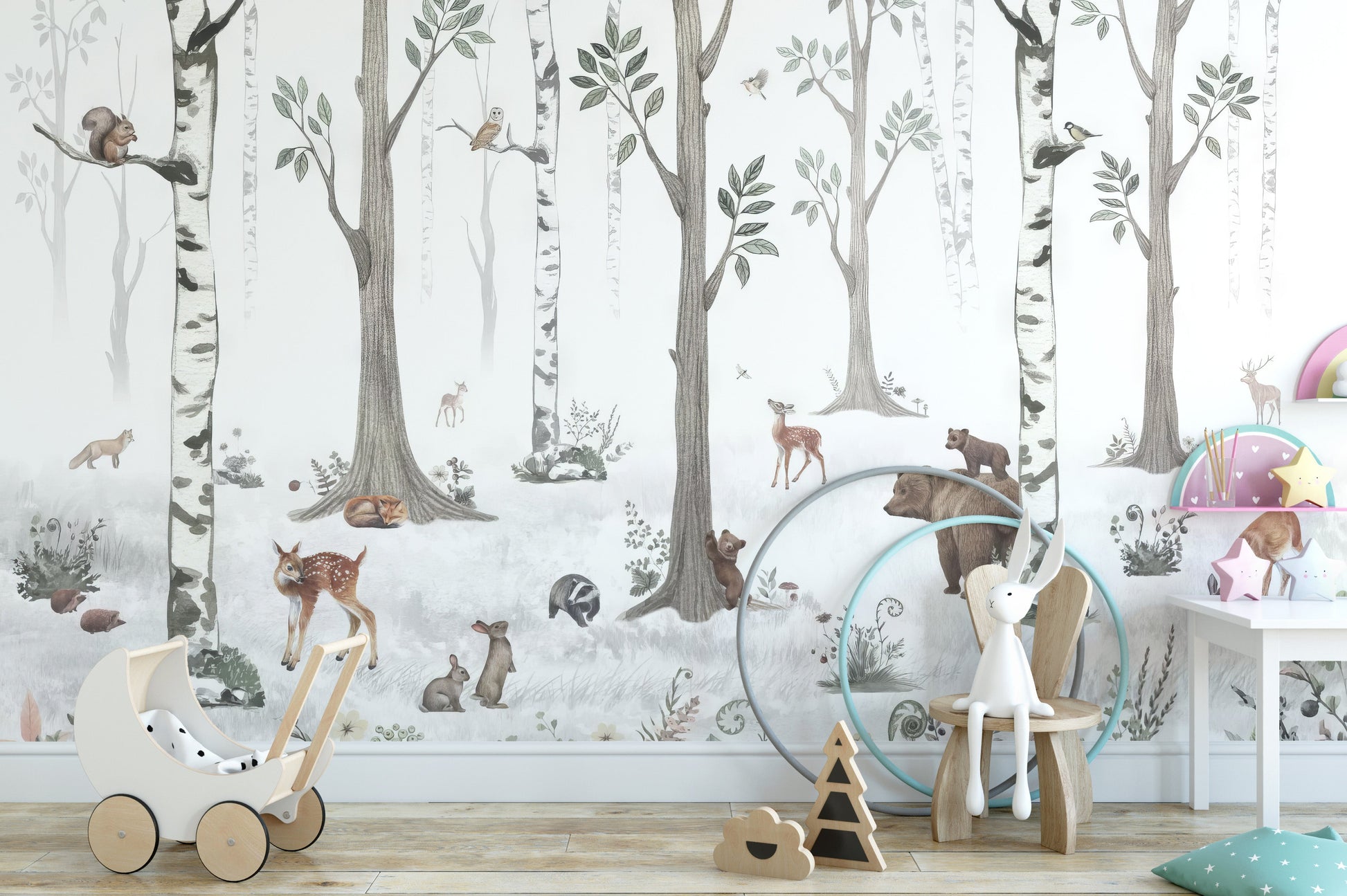 Forest Haven Wall Mural - Giffywalls