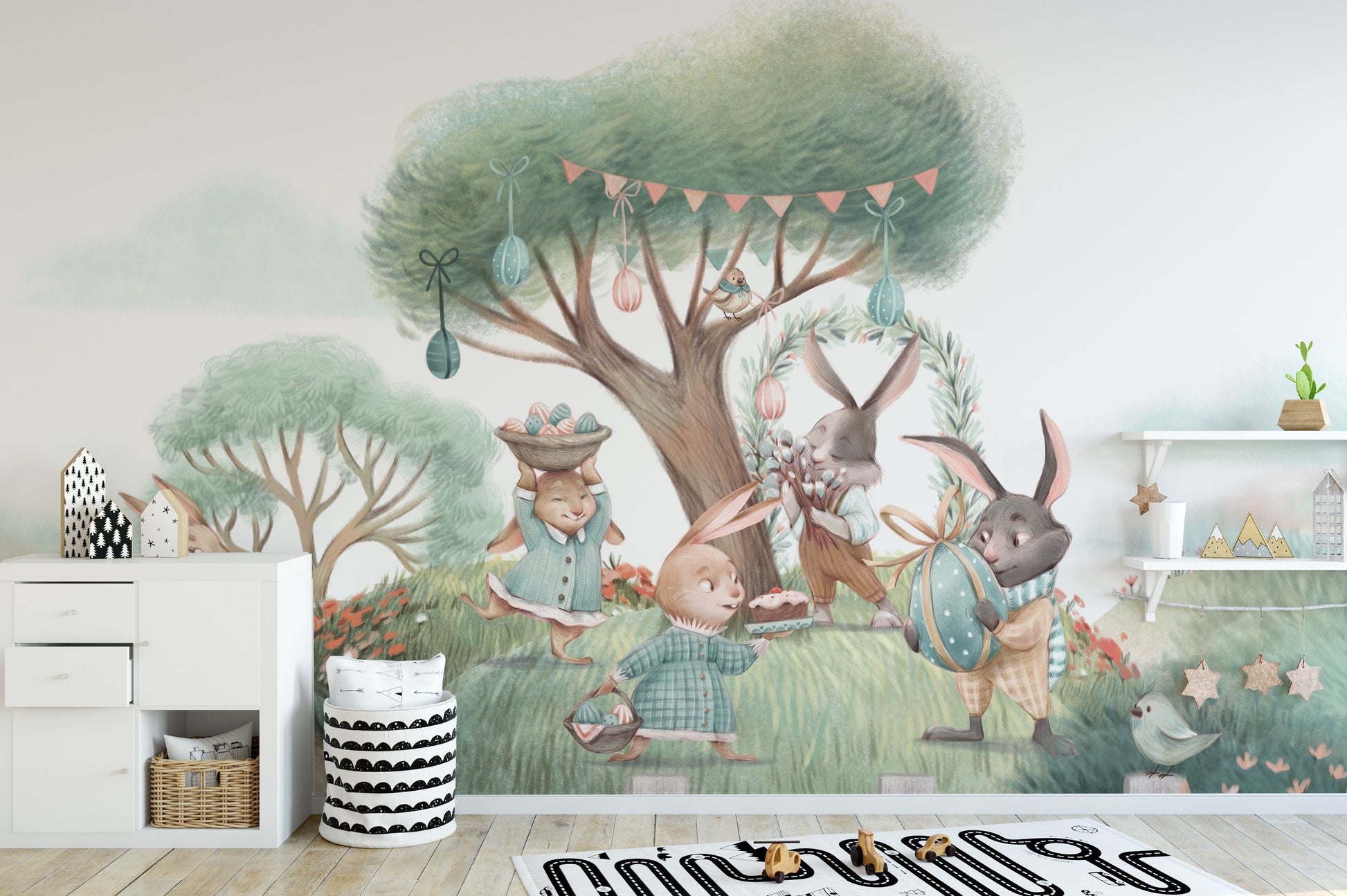 Tree House Kids Wall Mural - Giffywalls