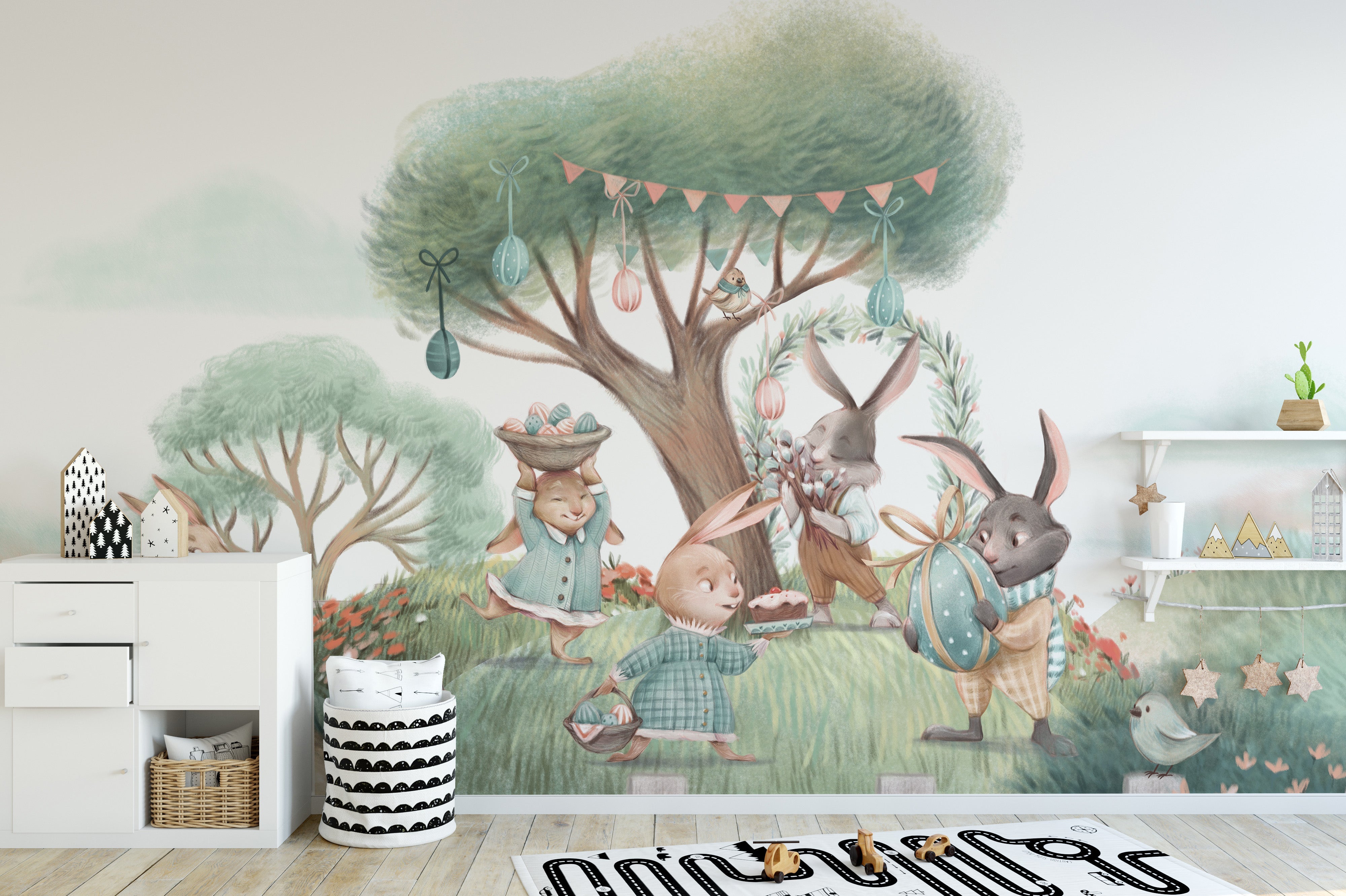 Tree House Kids Wall Mural - Giffywalls