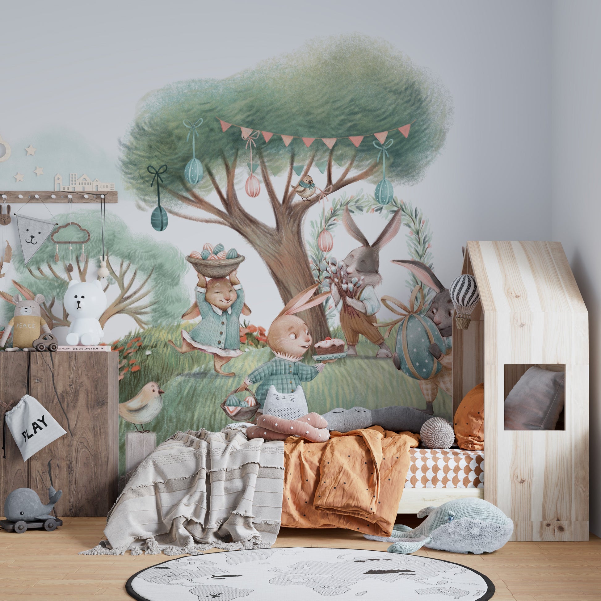 Tree House Kids Wall Mural - Giffywalls