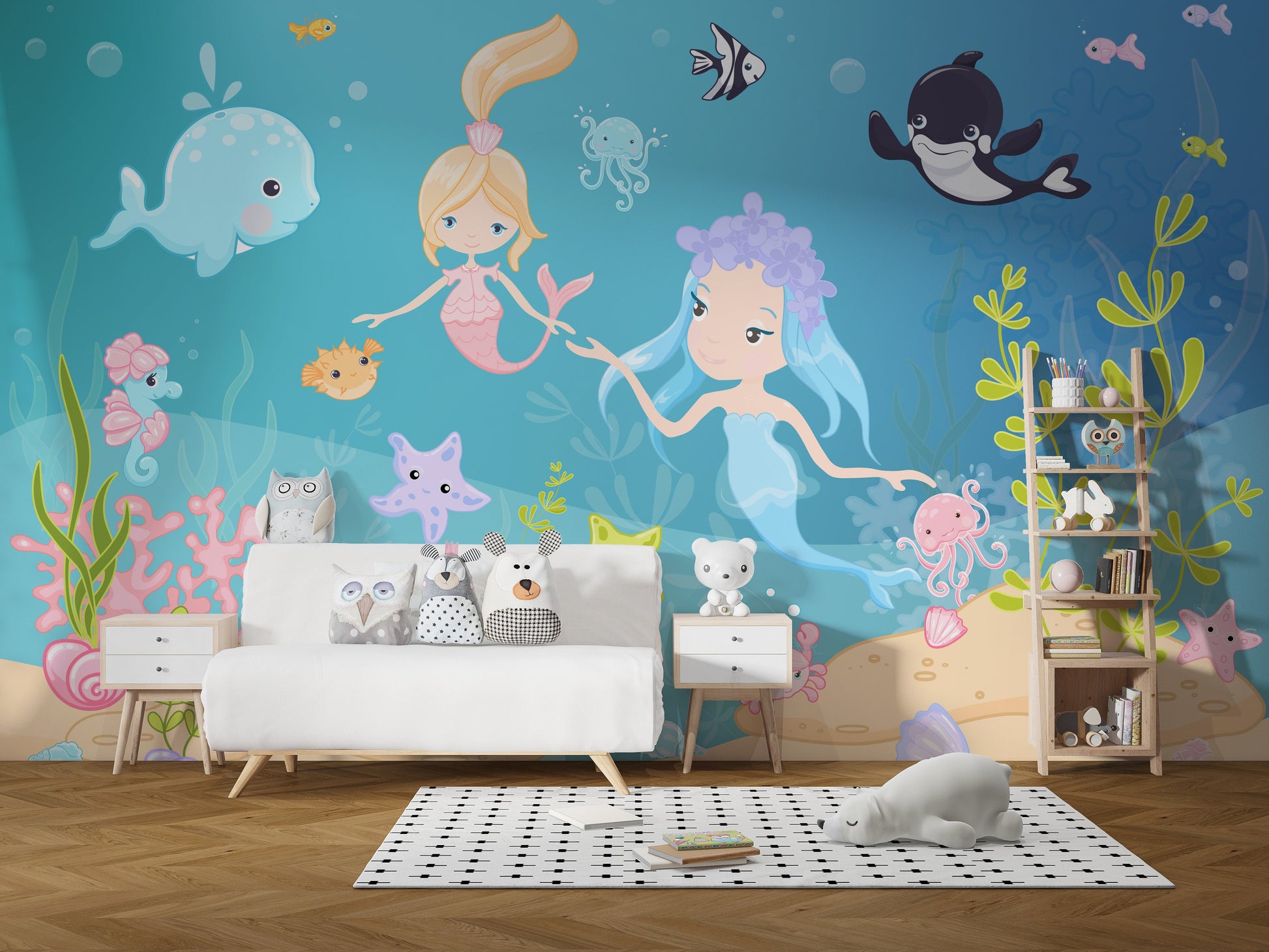 Underwater Adventure Wall Mural - Giffywalls