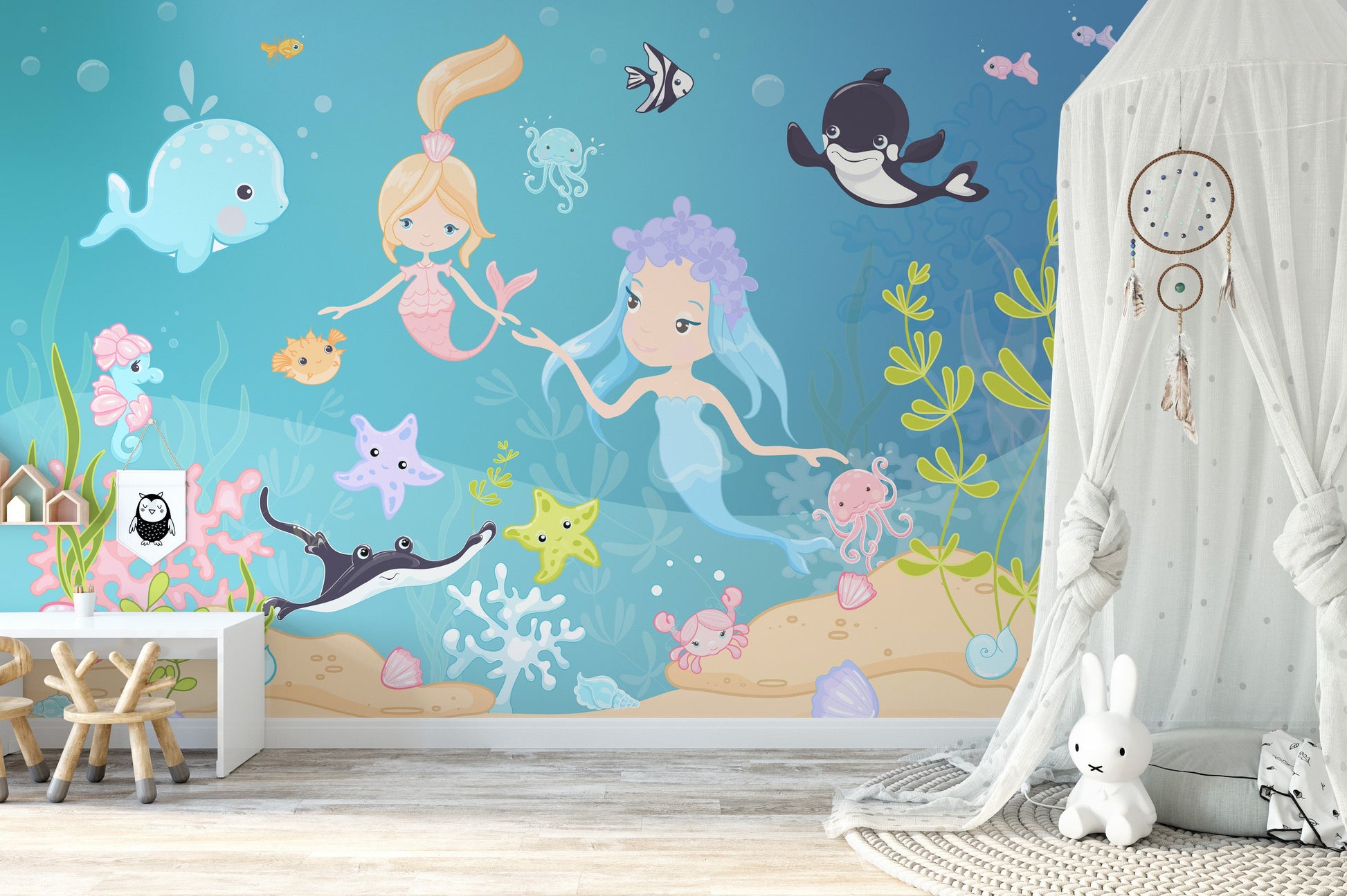 Underwater Adventure Wall Mural - Giffywalls