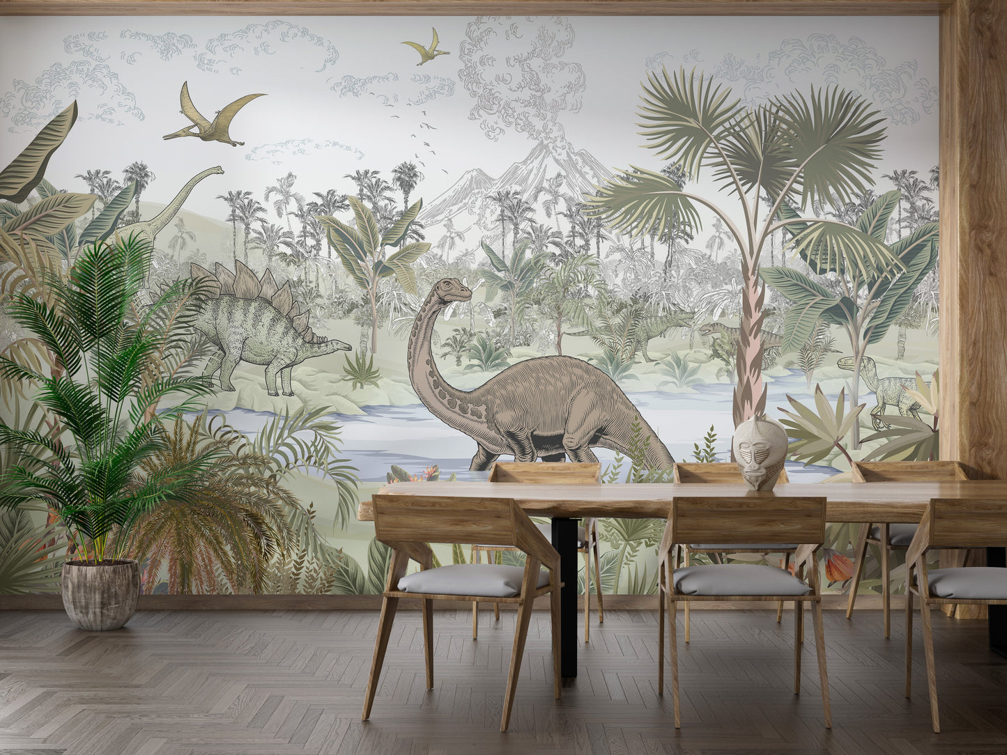 Jurassic World Kids Wall Mural - Giffywalls