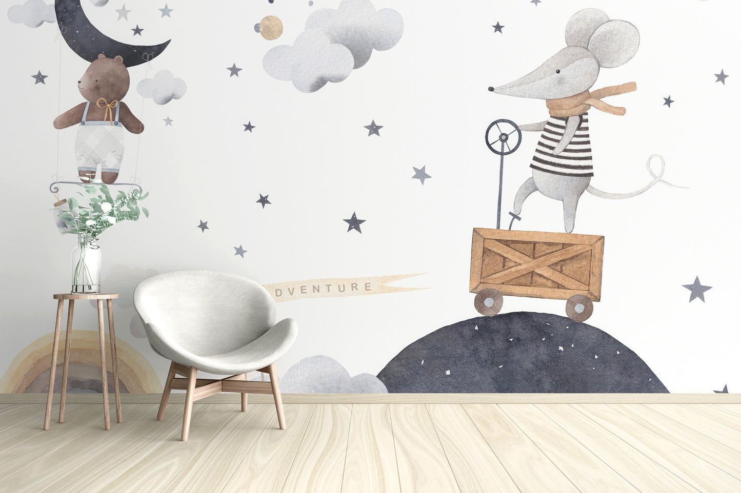 Cozy Woodland Dreams Wallpaper
